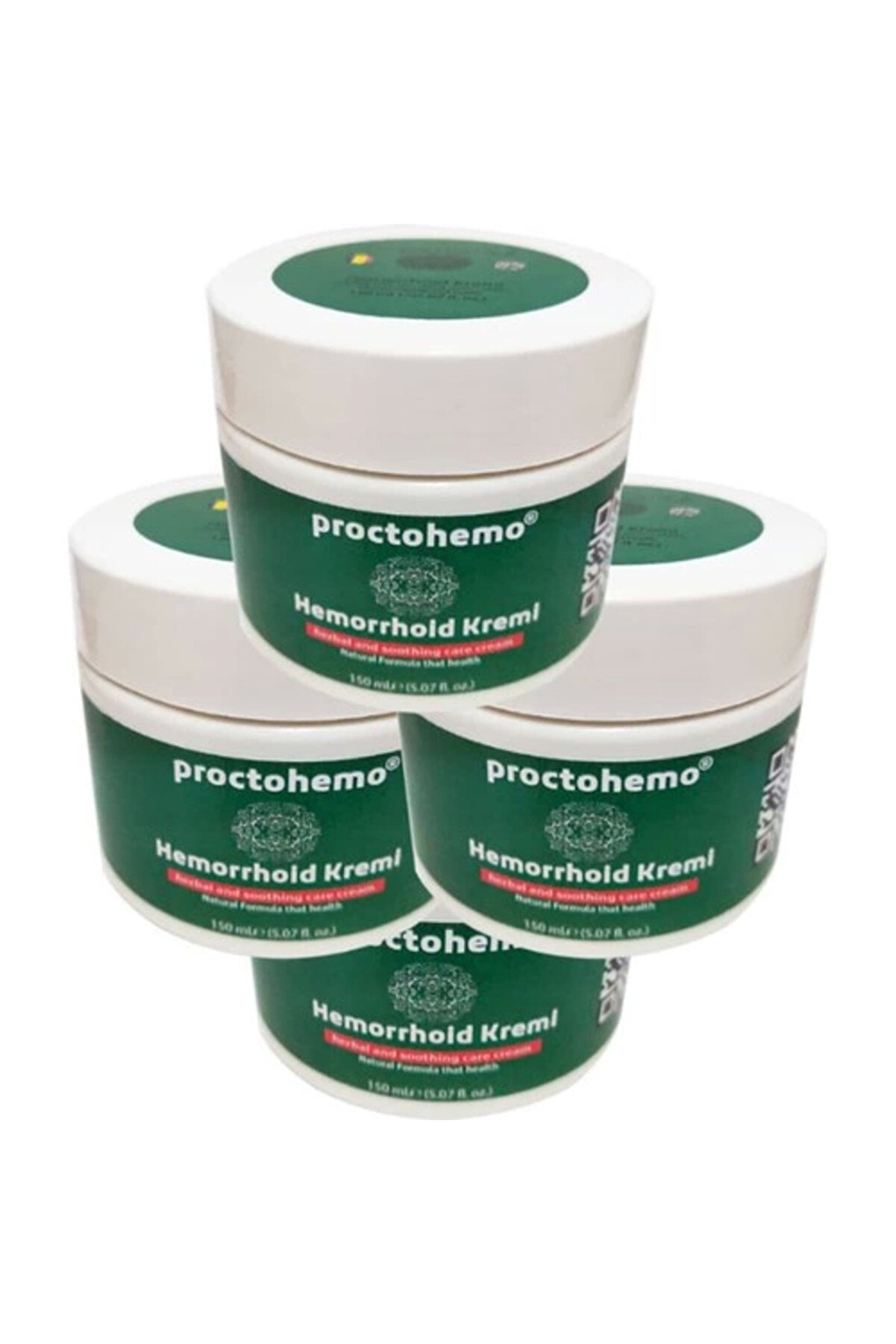 Adoil Proctohemo Rahatlatıcı Bakım Kremi 4 tane 150 ml Büyük Boy