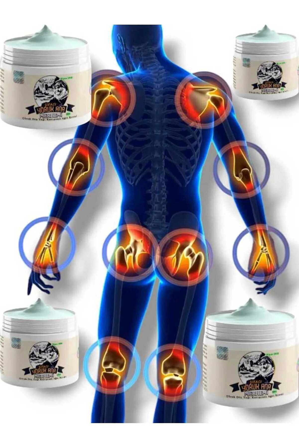 Adoi̇l Yörüklü Merhemi̇ Çörek Otu Yağı Karışımlı Vücut İçi̇n Etki̇li̇ Doğal Yağ 200 Ml X 3 Adet