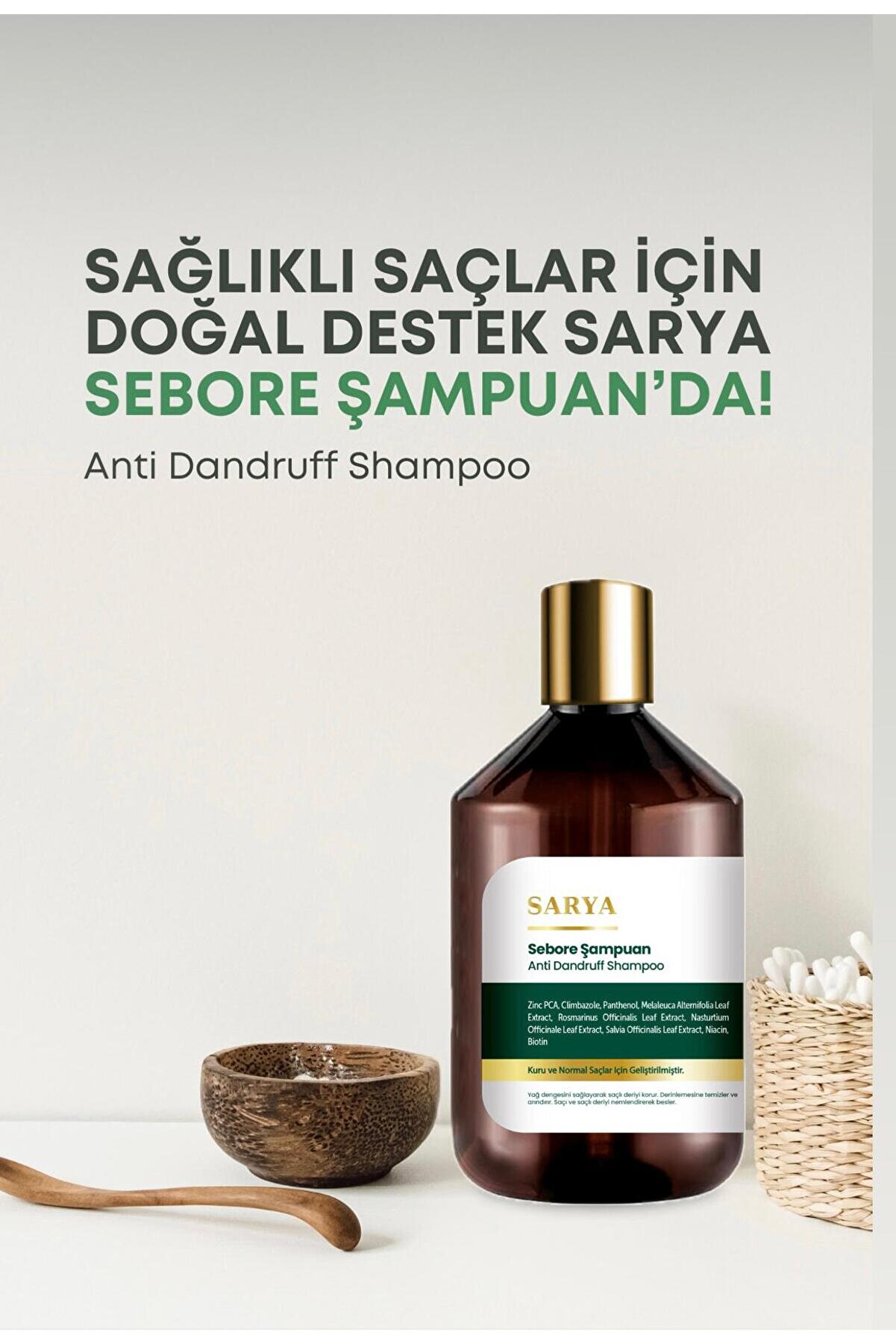 Sebore Anti̇ Dandruff Kepek Karşıtı Ve Egzema Şampuan 500 Ml - Kuru Ve Normal Saçlar