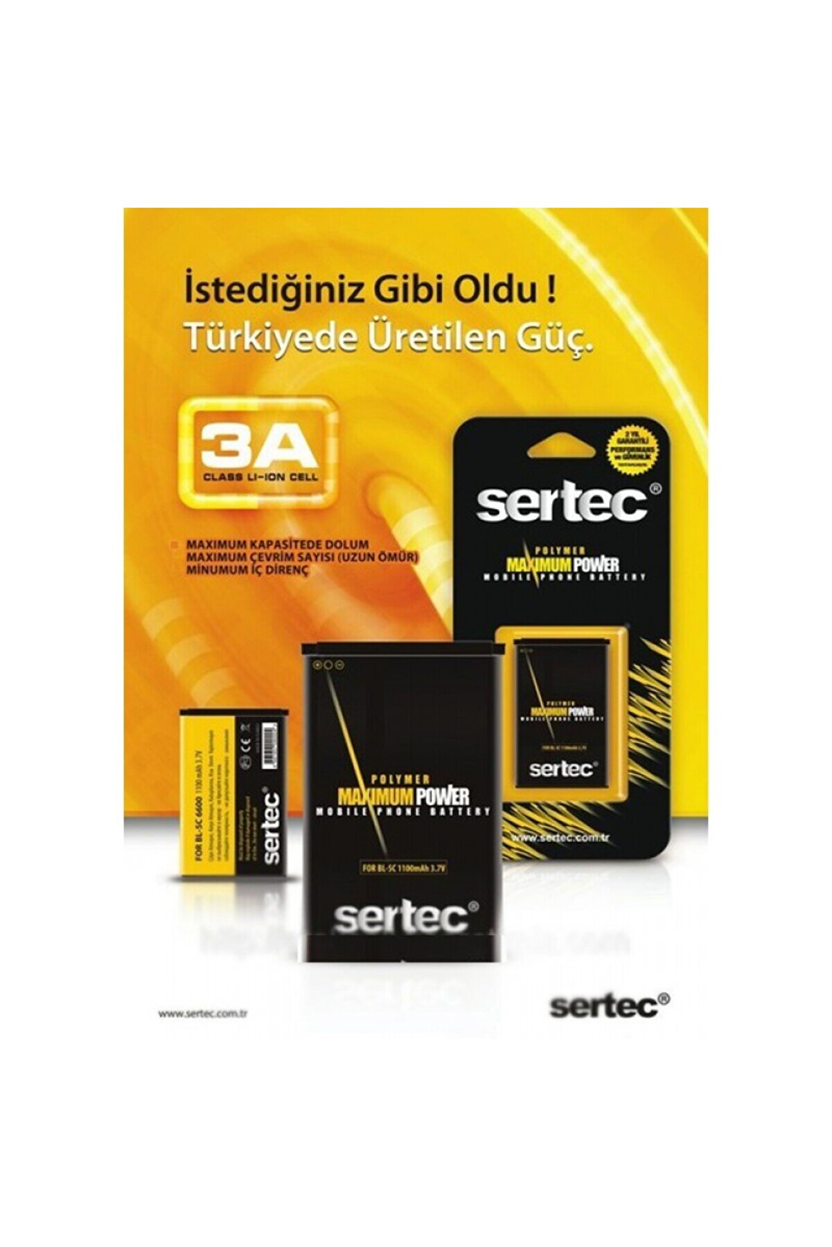 Noki̇a / Nok-Bl-4C / 6100 Uyumlu Batarya