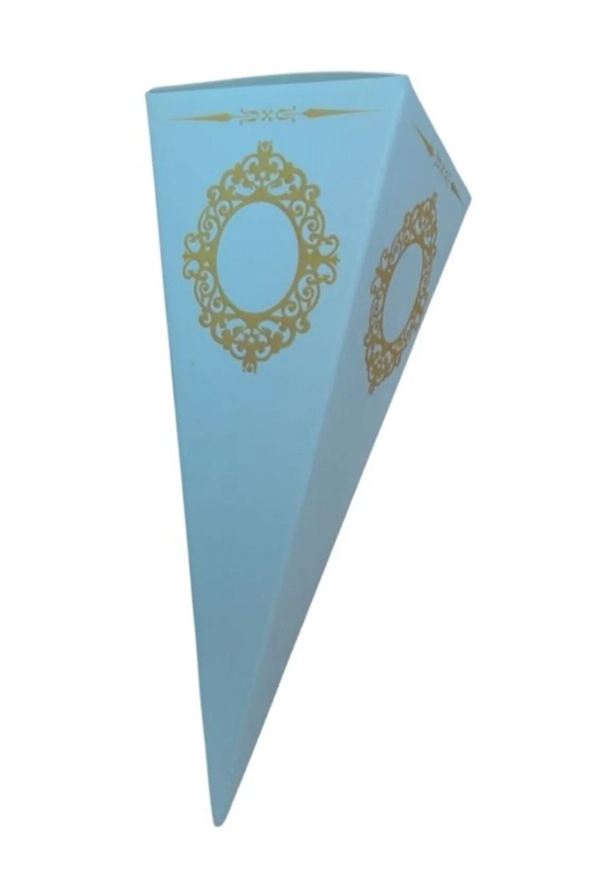 Ethab Ti̇caret Beyaz Karton K&uuml;lah Şeker,Lokum,Kına Kutusu 25 Li̇ Paket