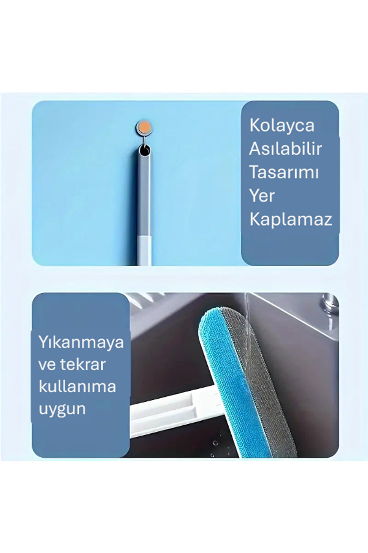 Uzun Saplı Evci̇l Hayvan Tüy Temi̇zleme Fırçası