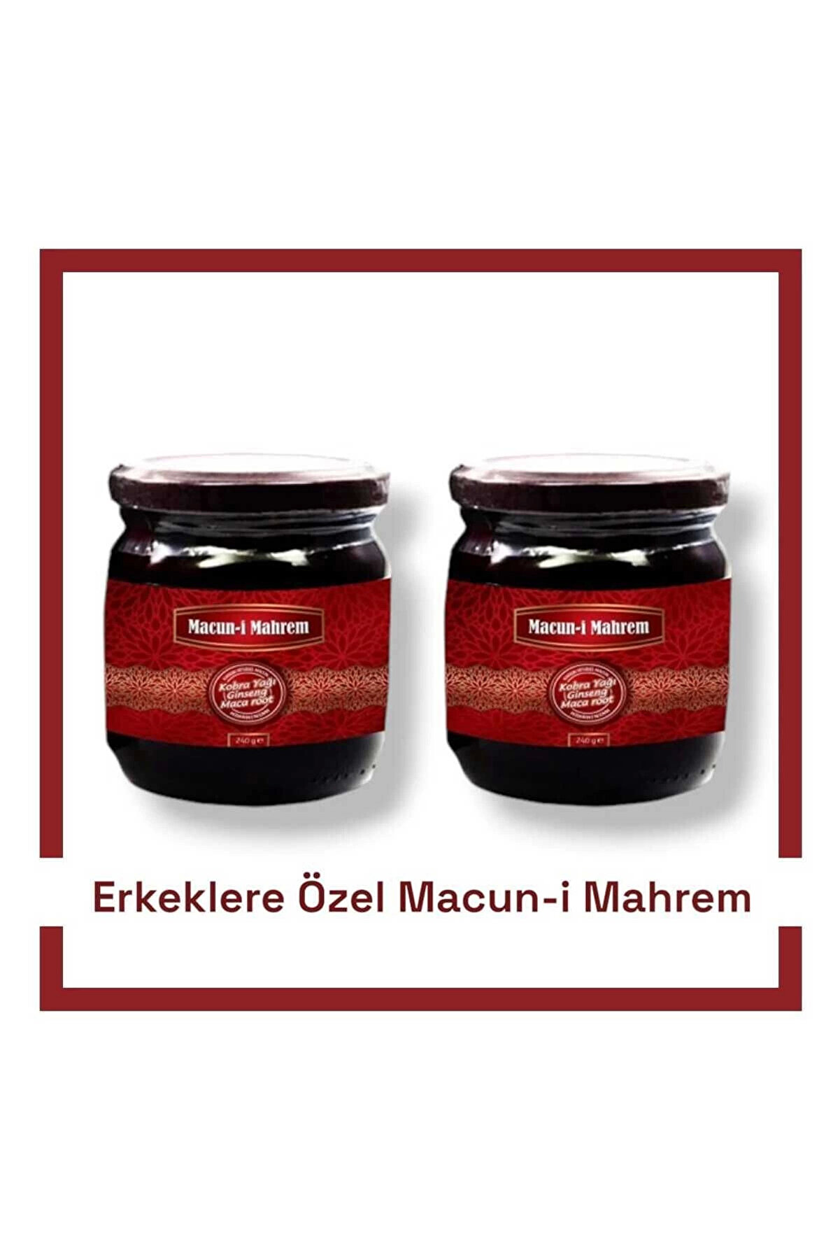 Adoi̇l Macun-I Mahrem Erkeklere Doğal Karışım 240 Gr X 2 Adet