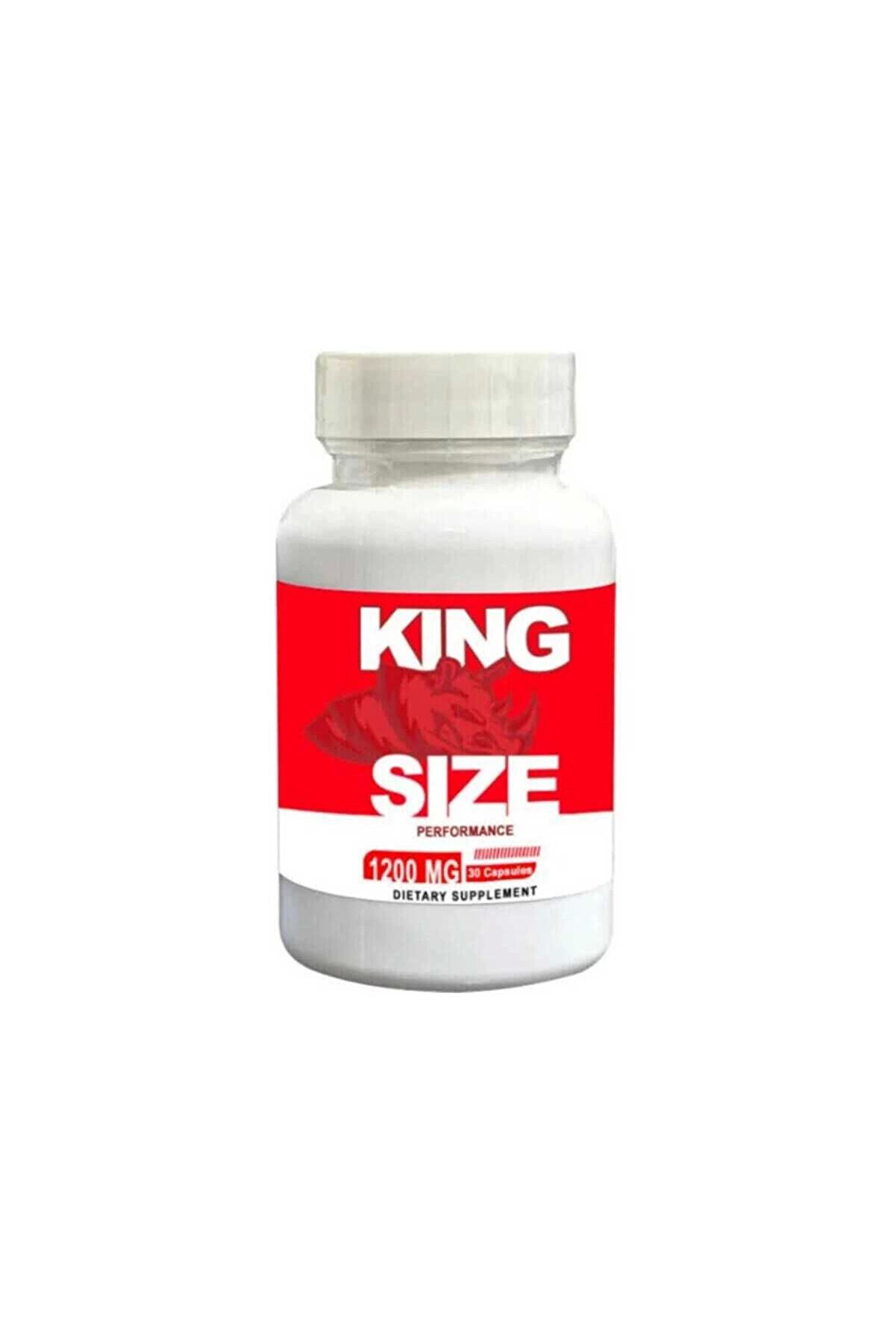 Ki̇ng Si̇ze 1200 Mg Erkeklere Özel 30 Lu Destekleyi̇ci̇ Ürün