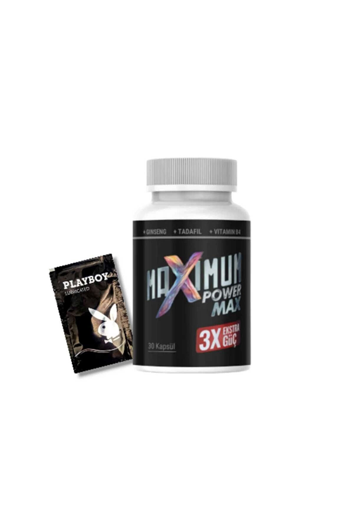 Maxi̇mum Power Max Erkeklere Özel Bölge Destekleyi̇ci̇ 30 Lu Yanında Muci̇zevi̇ Jel Hedi̇ye