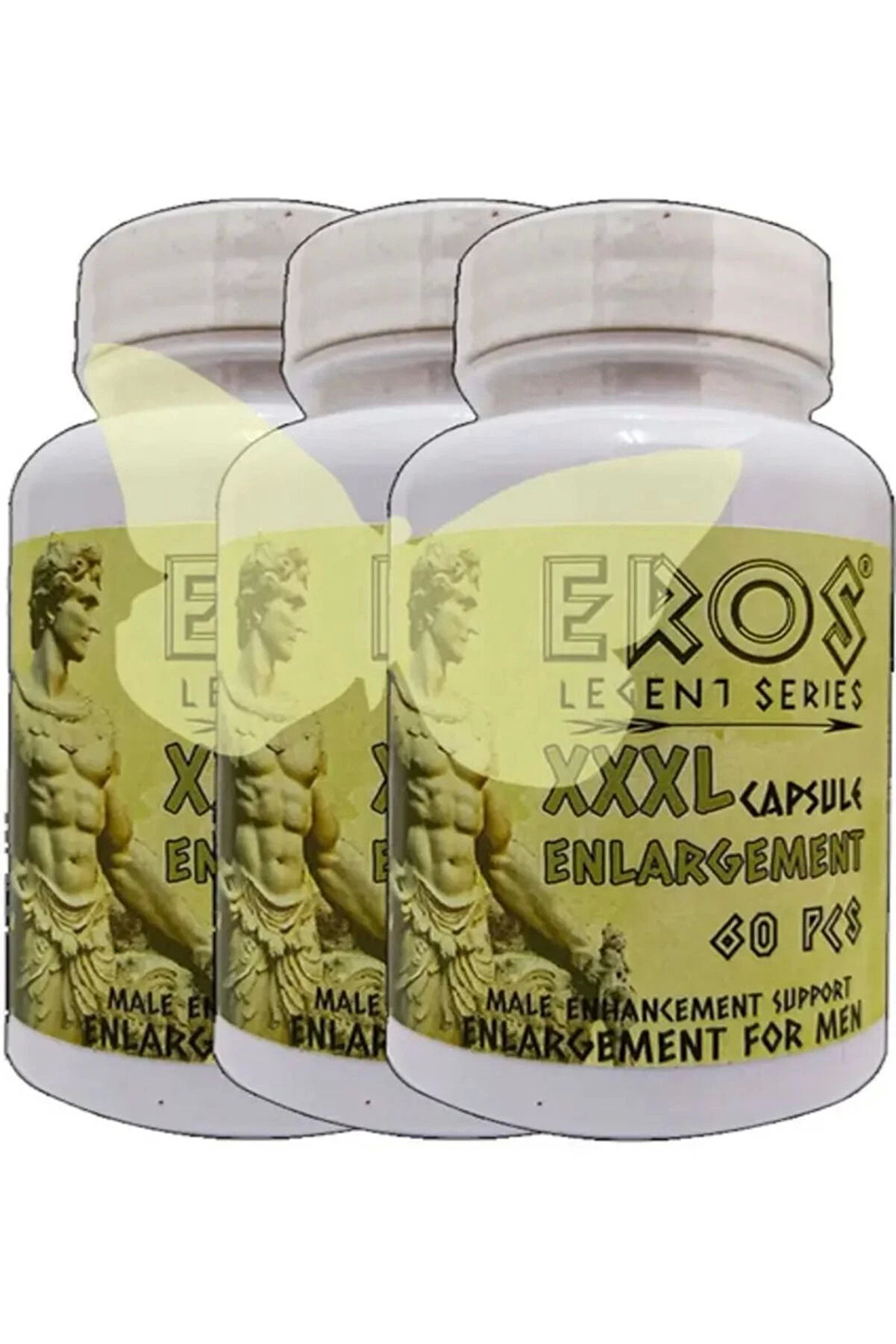 Adoi̇l Eros Legent Erkek Özel Kısım Şeki̇llendi̇ri̇ci̇ 3 Adet Xxl 60Li̇