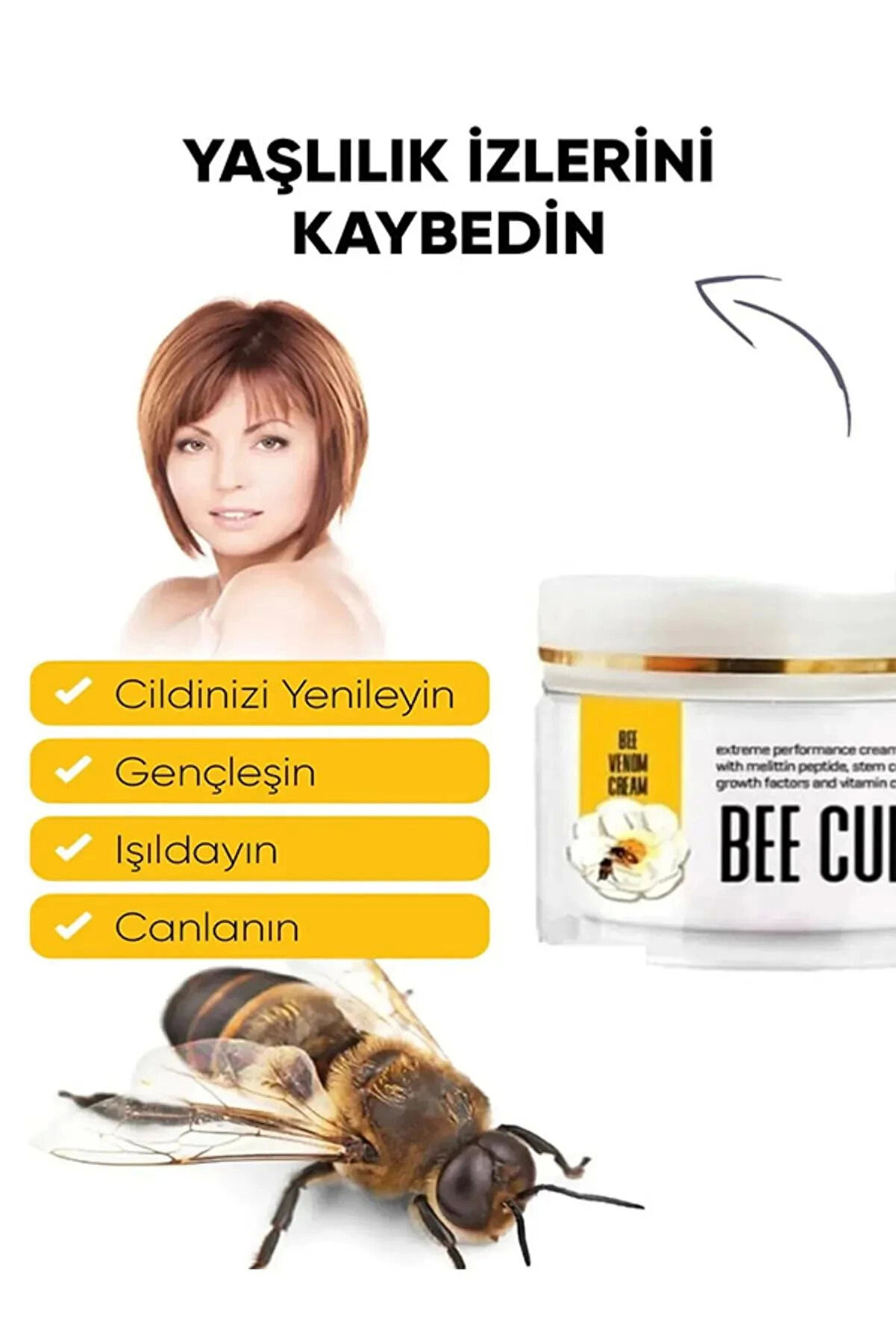 Bee Cure Rahatlatıcı Masaj Kremi̇ 100 Ml X 4 Adet