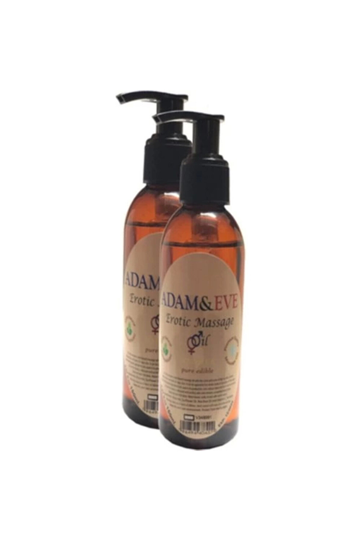 Adoil Adam & Eve Aromaterapi Vanilya Aromalı Masaj Yağı Pure Edible Vanilla Flavor Massageoil 125ML 2AD