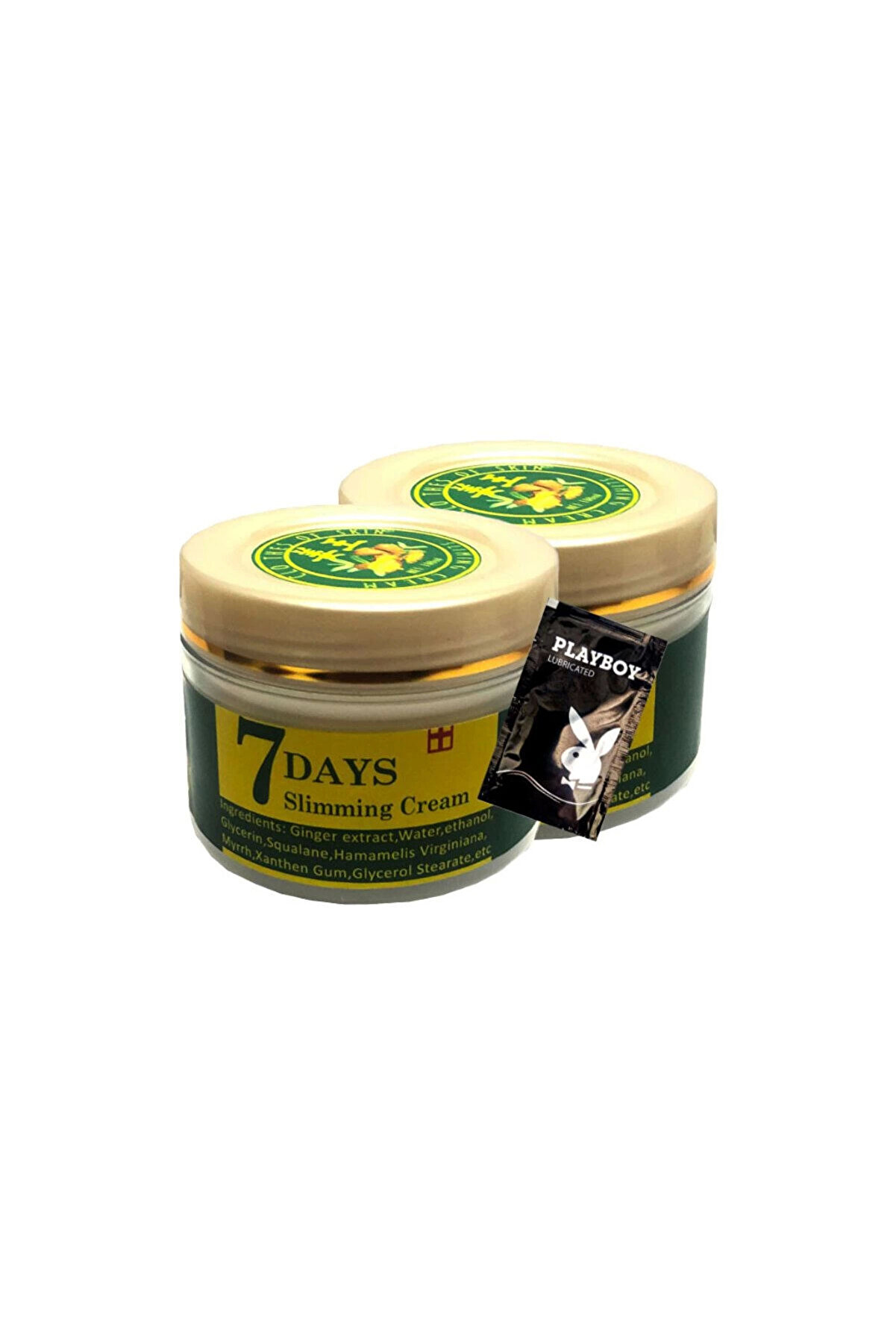 Adoil 7 Days 2x100 ml Ginger Miracle Slimming Cream Sıkılaştırıcı+1 ad Jel ile