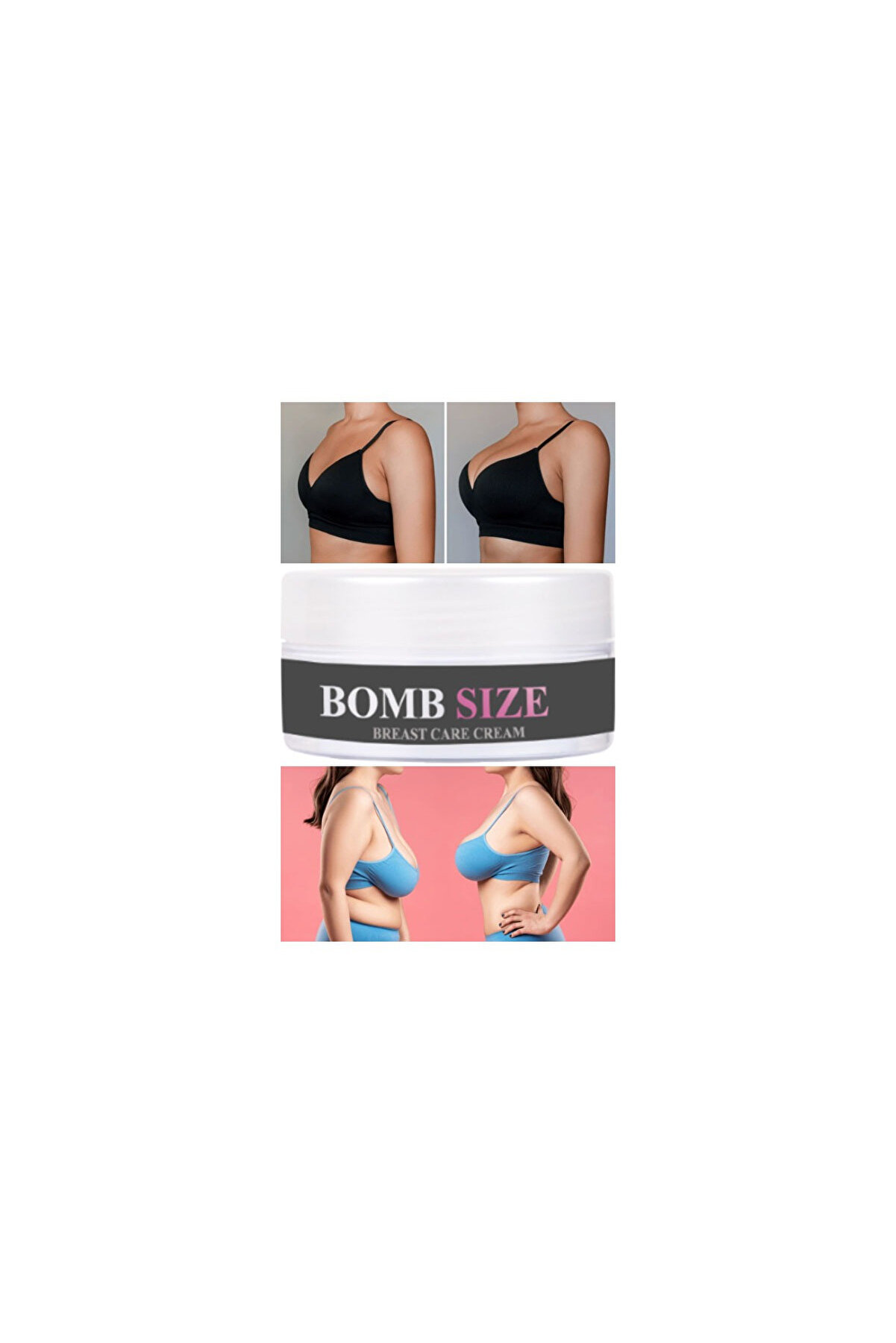 Bomb Sıze Göğüs Dolgunlaştırma Bakım Kremi̇ X 3 Adet