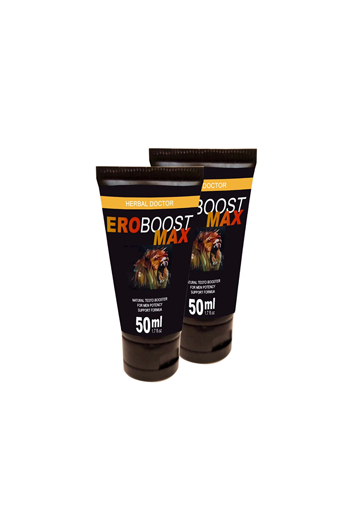 Adoil EroBoost Max 2 Adet Testo 50 ml Cream Boyut Harici Uygulama Kremi