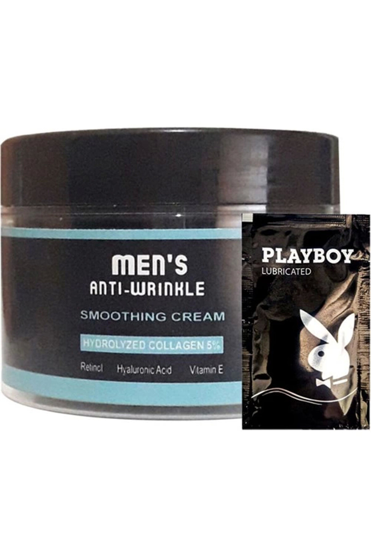 Adoil Men's Anti-Wrinkle Smoothing Cream 100 ml Erkek Yüz Ve Cilt Gençlik Bakım Kremi + 1 Hediye Jel