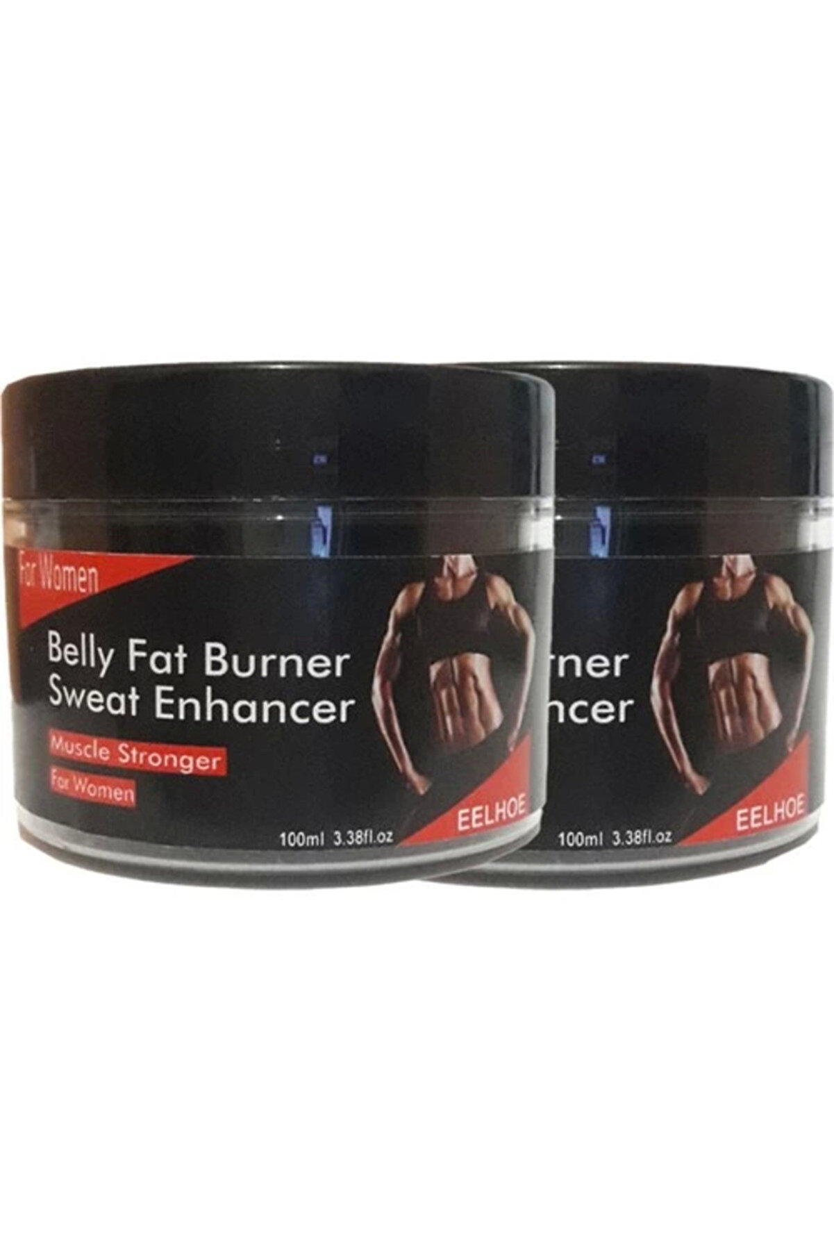 Adoil Eelhoe 2li Adet Belly Fatburner Sweat Enhancer Şekillendirme Kremi 100 ml