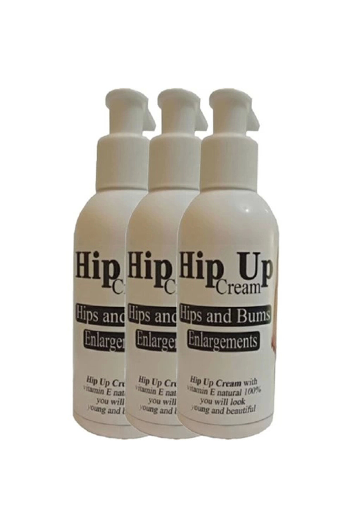 Adoil Hip Up 3'lü Adet Kalcayi Kremi Sıkışık Kalkık Büyük 120 ml