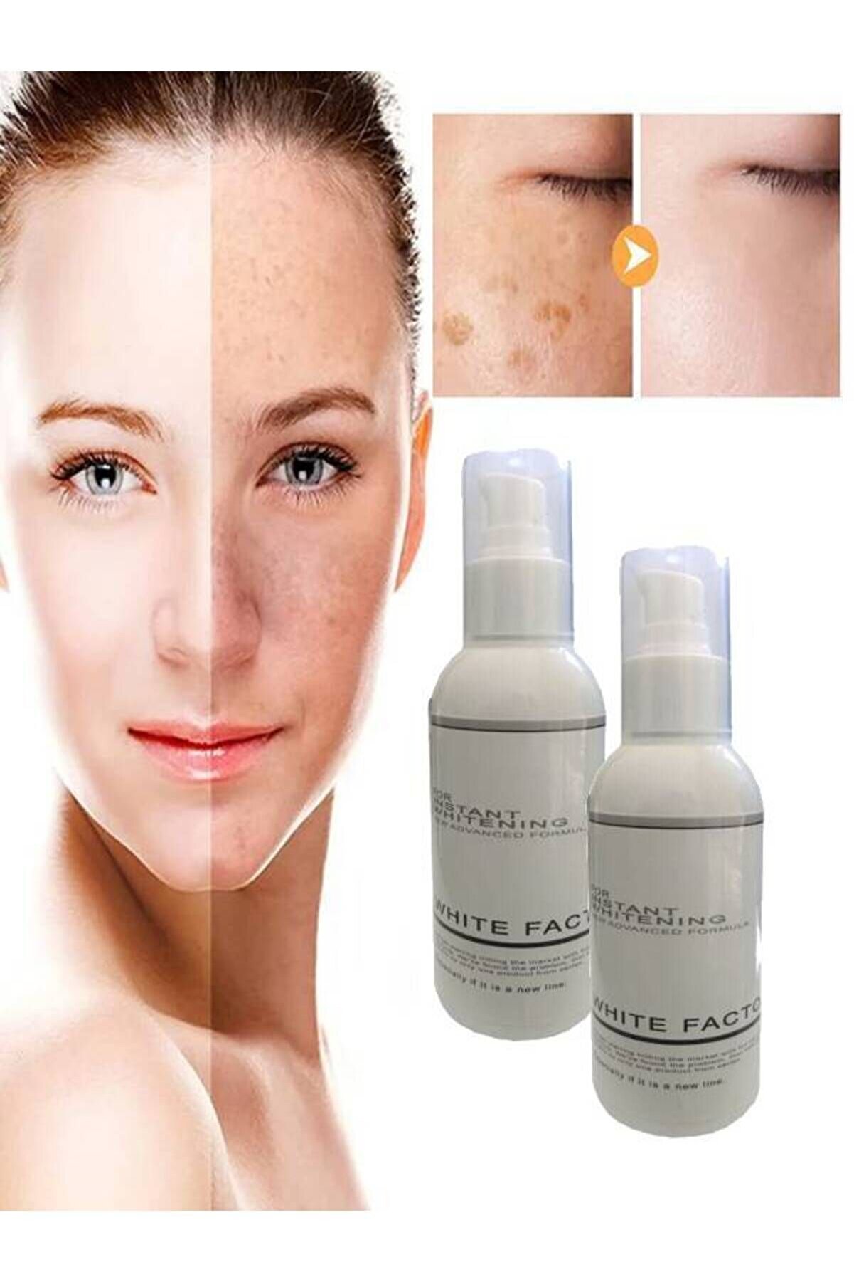 Adoi̇l Whi̇te Factor Ci̇lt Beyazlatıcı Masaj Bakım Kremi̇ 120 Ml 2 Adet