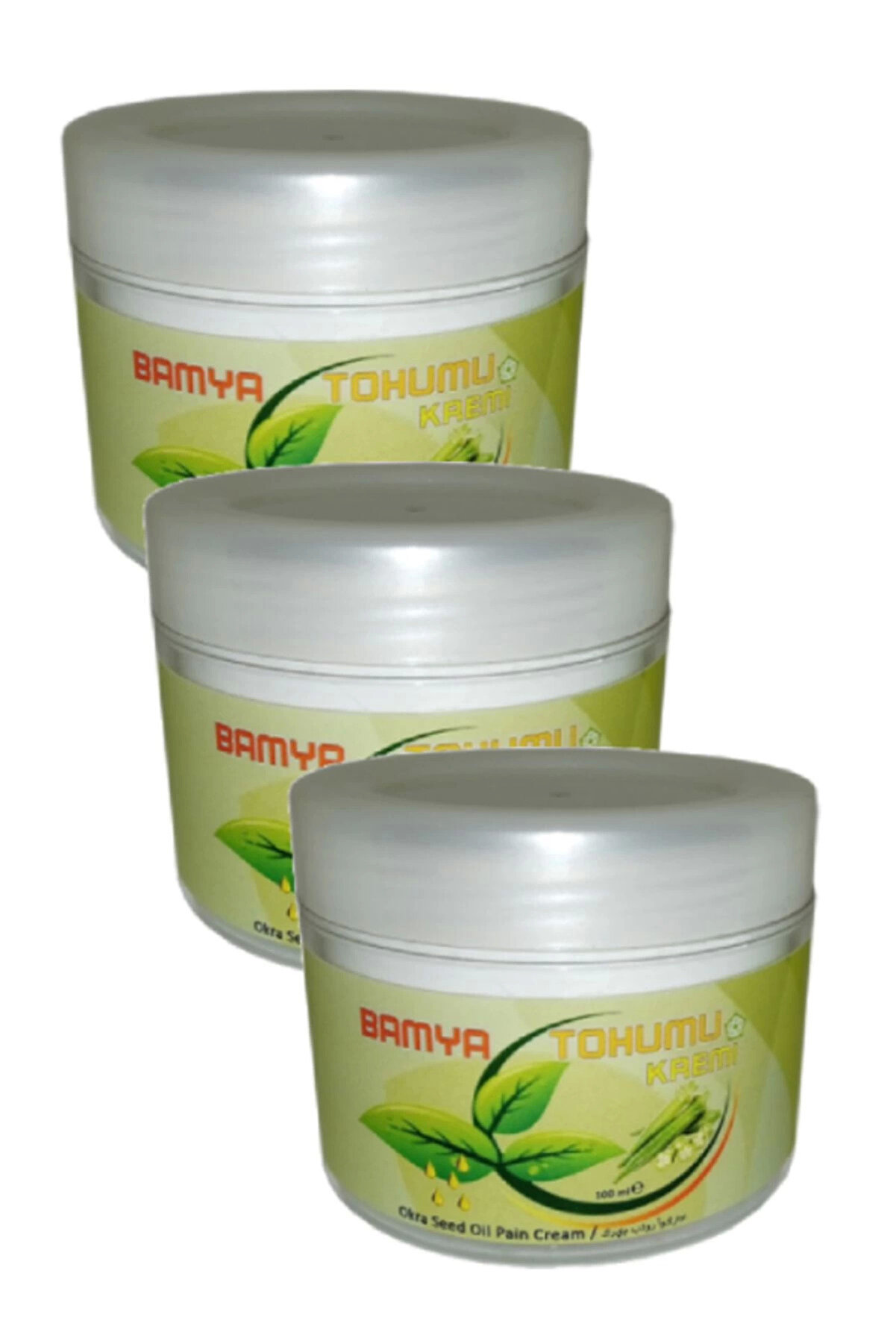 Adoil Bamya Tohumu Yağlı Rahatlatıcı Mesaj Kremi 100 ml X 3 ADET