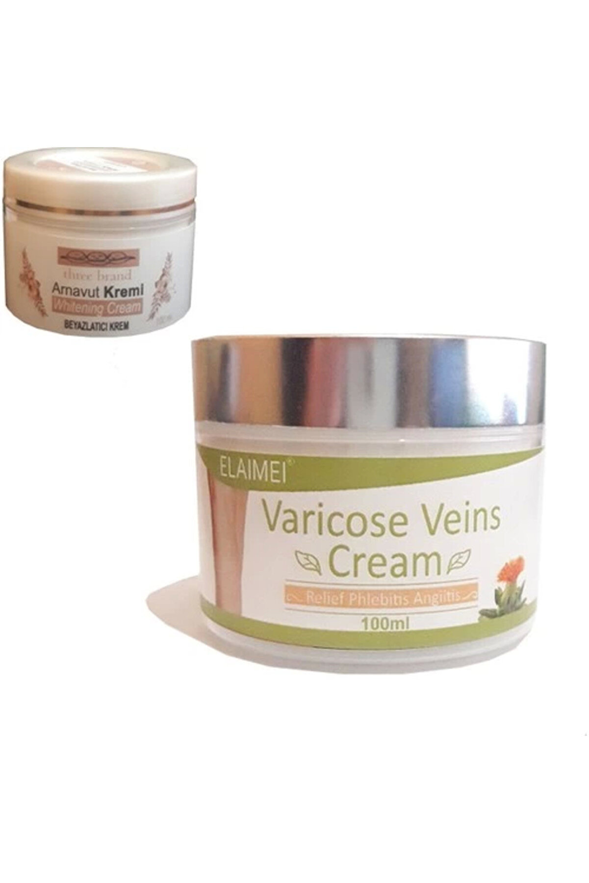 Adoil Spider Varicose Veins Cream,diz,bacak Bakım Kremi + Three Brand Arnavut Aklık Kremi 100 ml