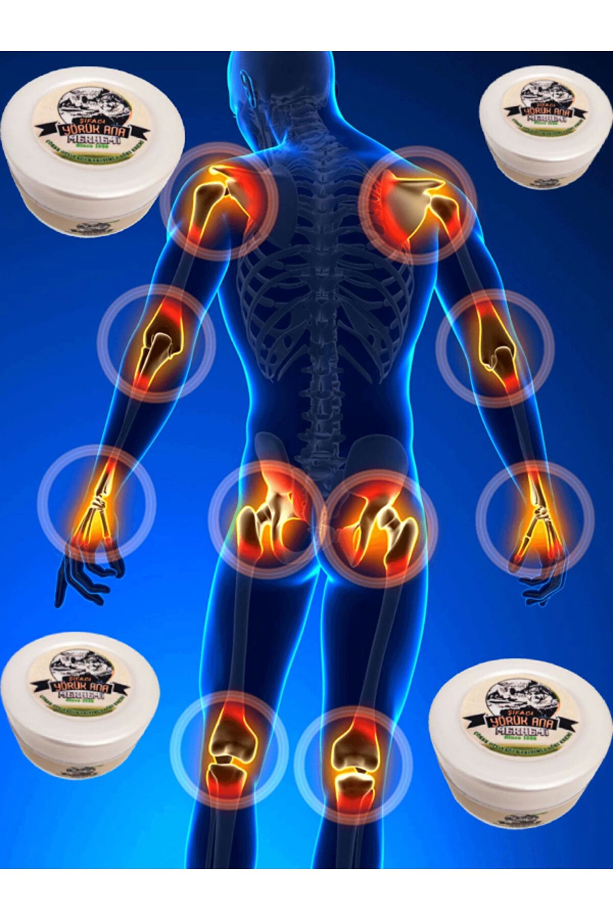 Adoi̇l Y&ouml;r&uuml;kl&uuml; Doğal Rahatlatıc Bakım Merhemi̇ 50 Ml X 3 Adet