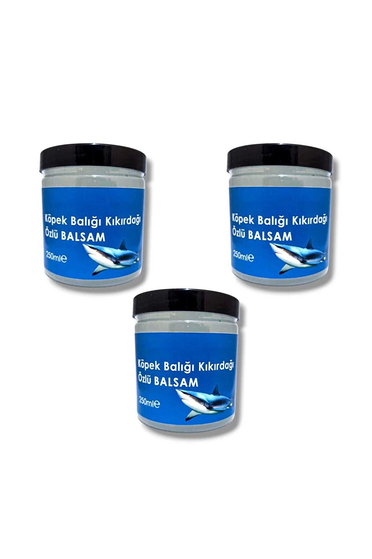 Adoil Köpek Balığı Kıkırdağı Özlü Balsam Rahatlatıcı Krem 250 ml x 3 Adet