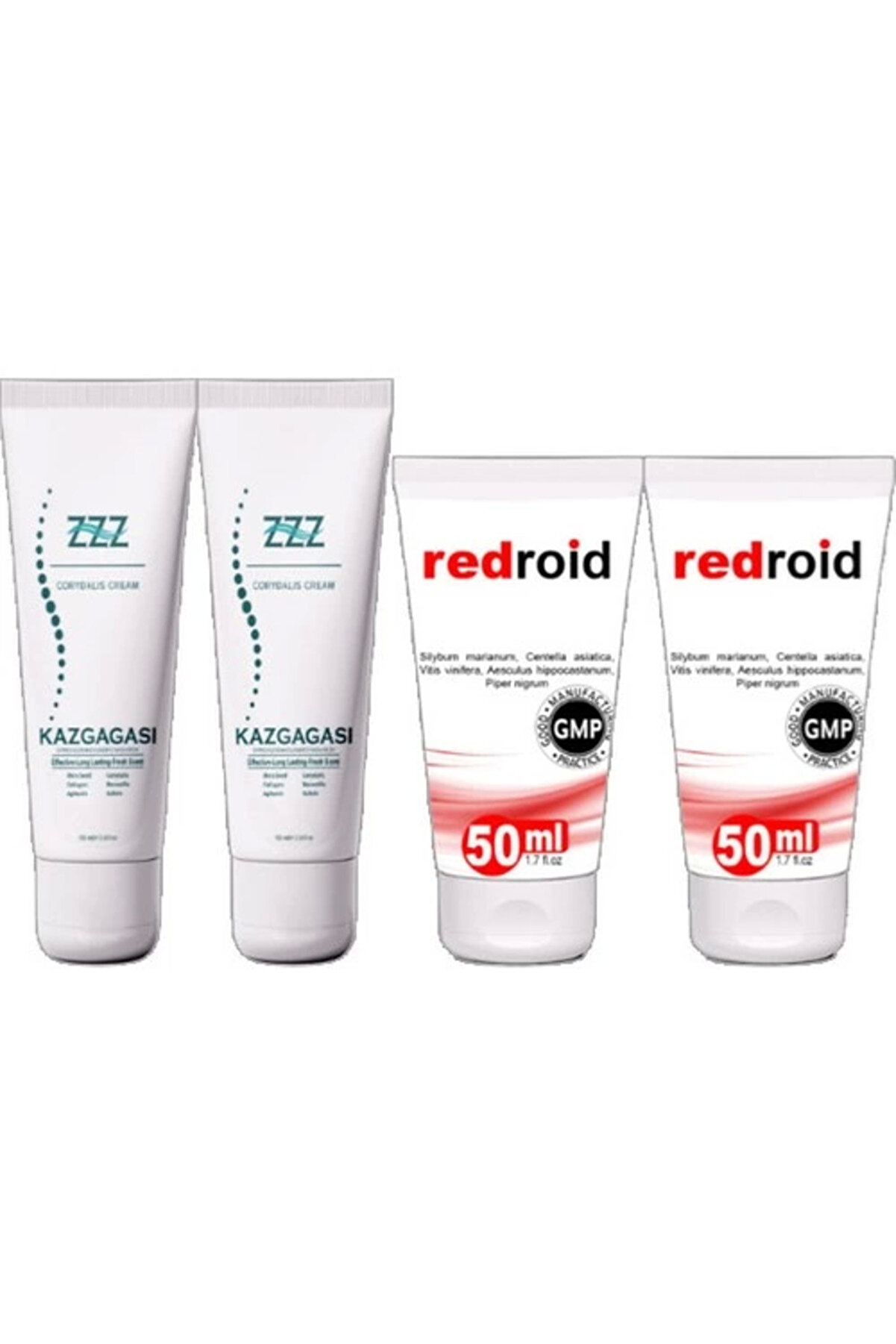 Adoil Kaz Gagası 100 ml Rahatlatıcı Kremi 2 Adet Redroid Rahatlatıcı 50 ml 2 Adet