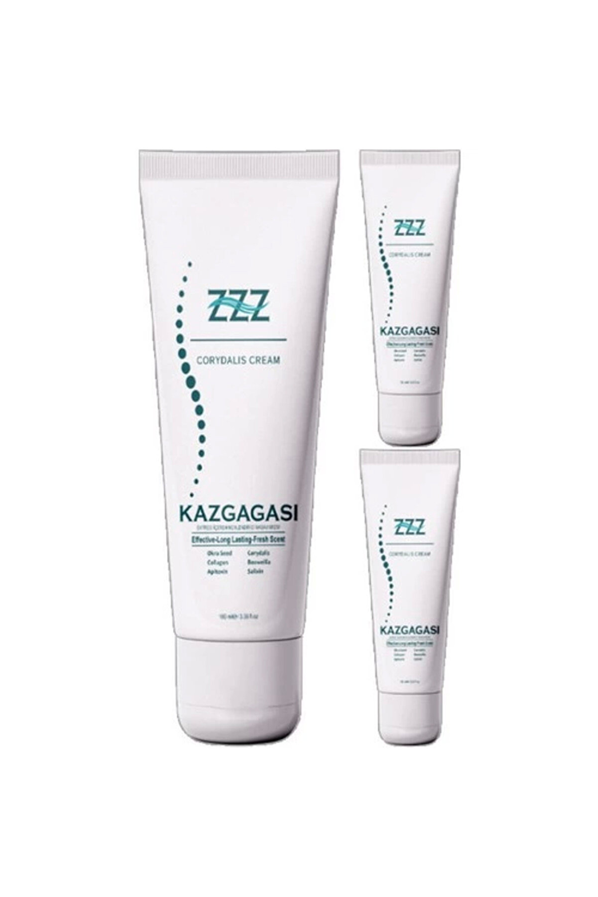 Adoil ZZZ Kaz Gagası 3 Adet Özel Karışımlı 100 ml Rahatlatıcı Masaj Kremi