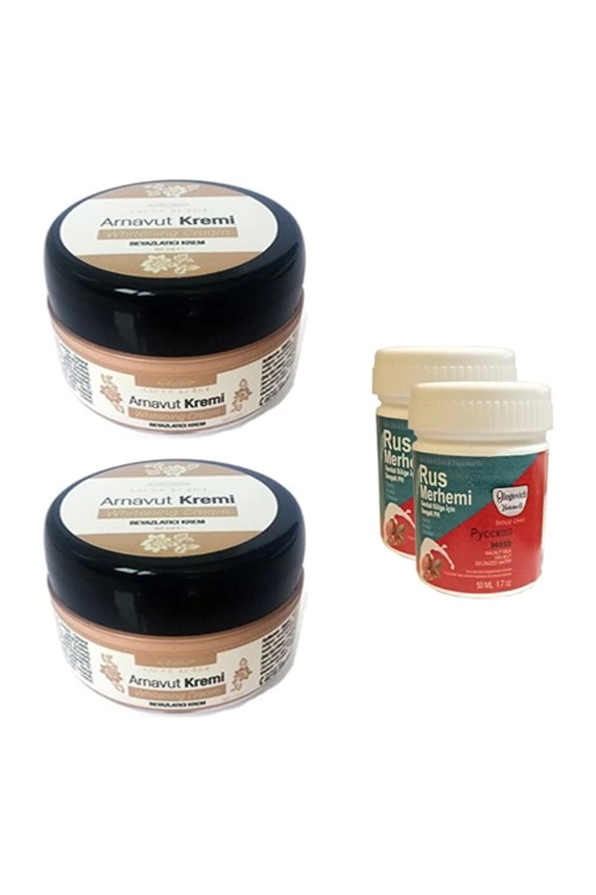 Adoi̇l Three Brand Arnavut Kremi̇ 2 Adet + Rus Merhemi̇ 50 Ml 2 Adet