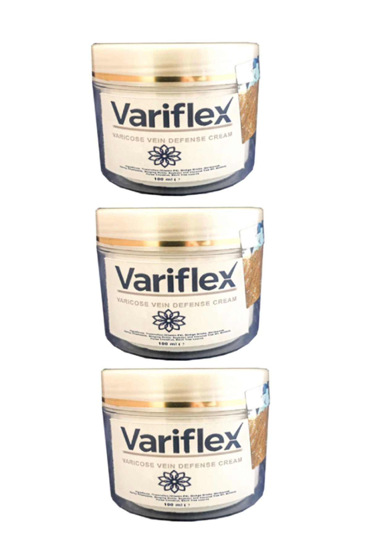 Adoil Varix Variflex Leg Bacak ve Vars Bakımı Kremi 100 ml X 3 adet