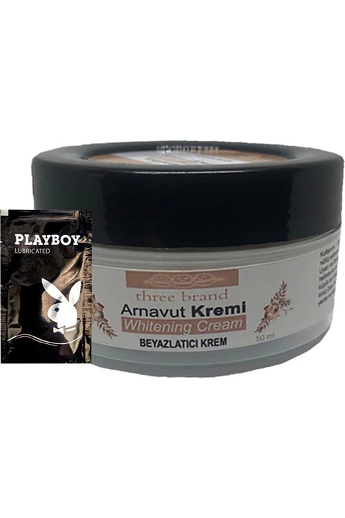 Adoi̇l Three Brand Arnavut Kremi̇ Whi̇teni̇ng Cream B&ouml;lgesel Aklık Kremi̇ 50 Ml + 1 Hedi̇ye Jel
