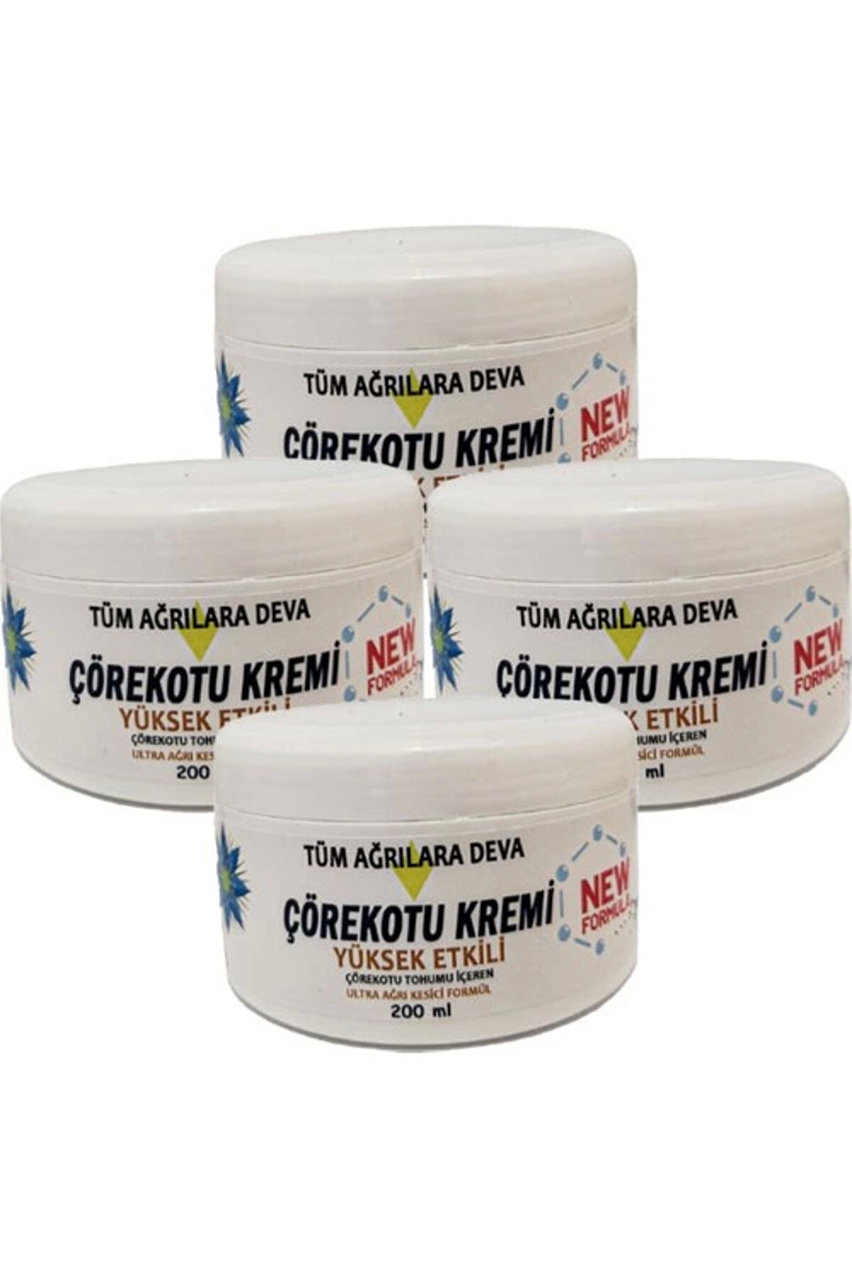 Adoil Corex Çörek Otu Kremi White Box 4 Tane x 200 ml