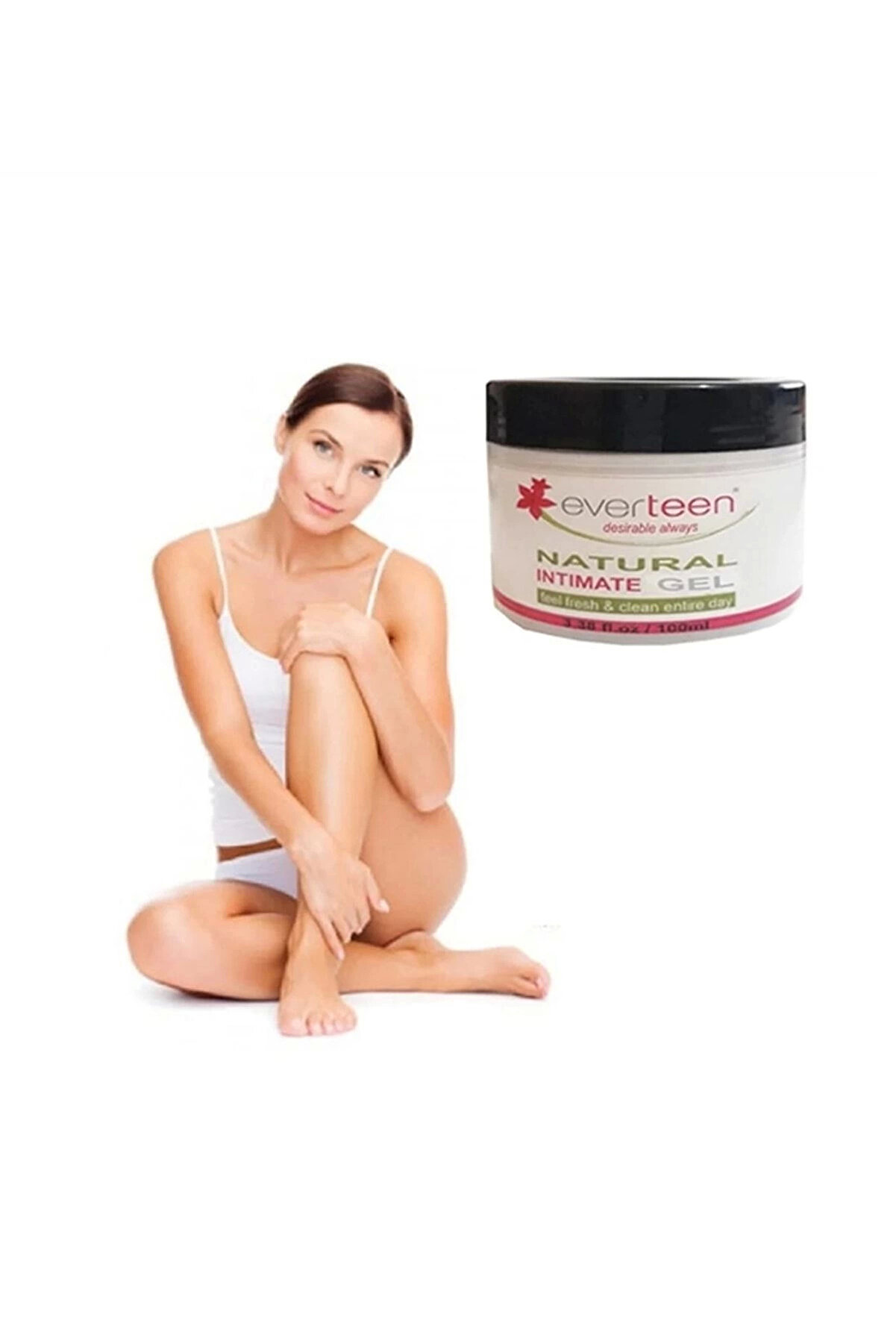 Everteen Natural Inti̇mate Gel Geni̇tal Bölge Temi̇zleme Jeli̇ 100Ml - 2 Adet