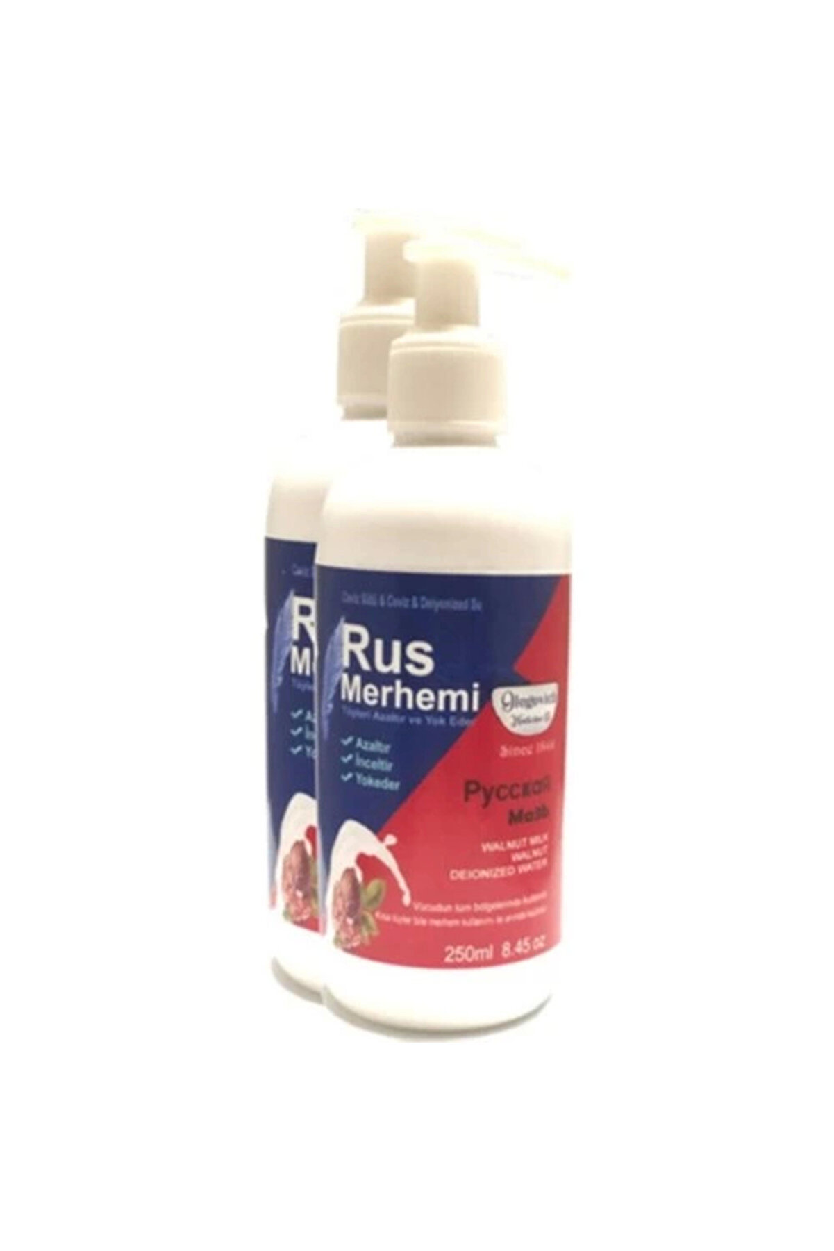 Adoil Olegovich Medicine Rus Merhemi Tüy Dökücü Azaltıcı Krem Merhem 250 Ml 2 Adet -