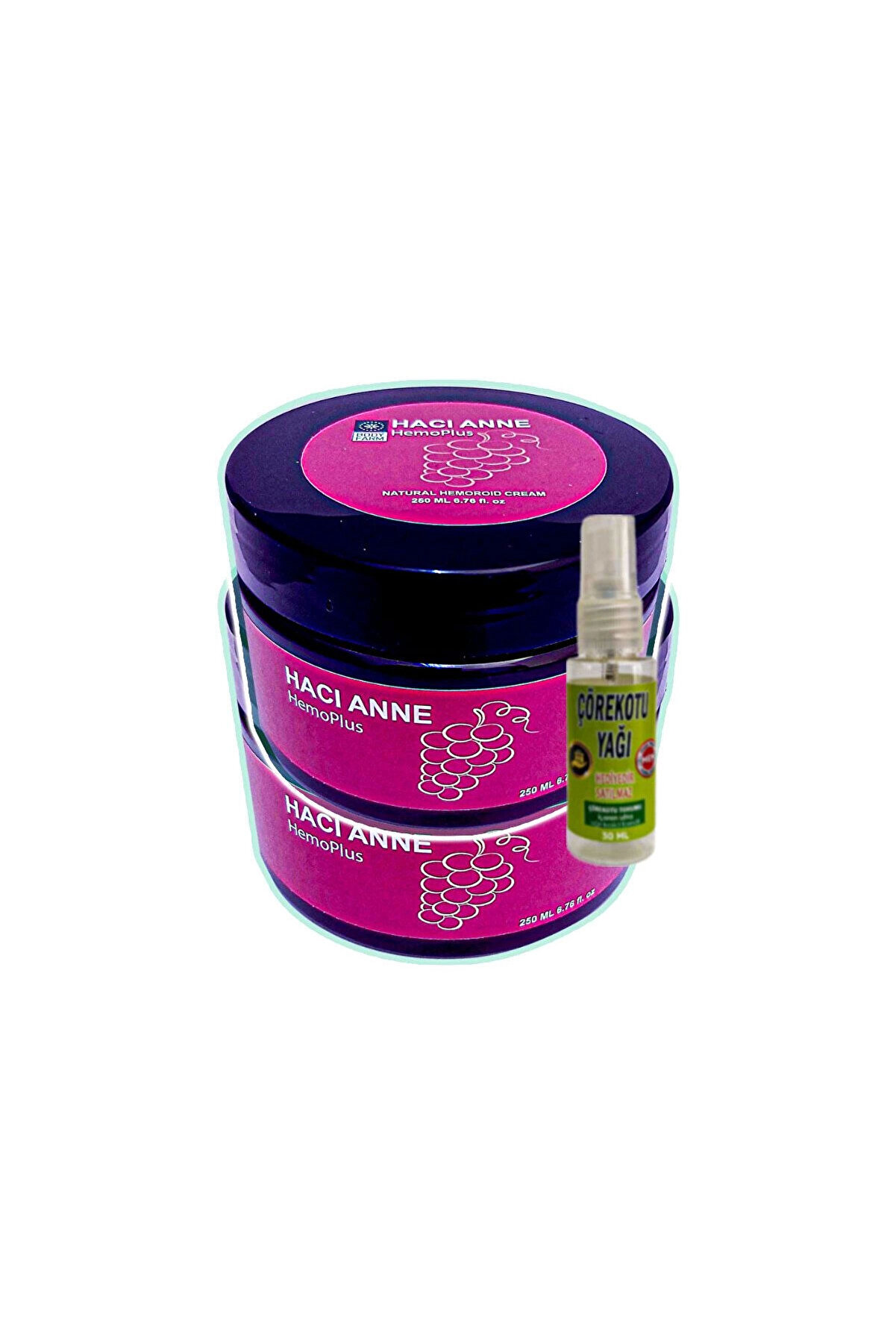 Adoil Hacı Anne 2x200 ml Rahatlatıcı Kremi+30 ml Çörek Otu Yağı ile