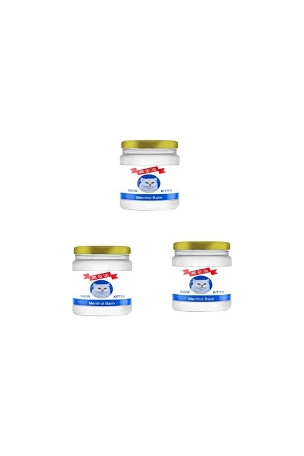 Adoil Snow Kitten Krem Mucize Menthol Balm Kremi 50 ml x 3 Adet