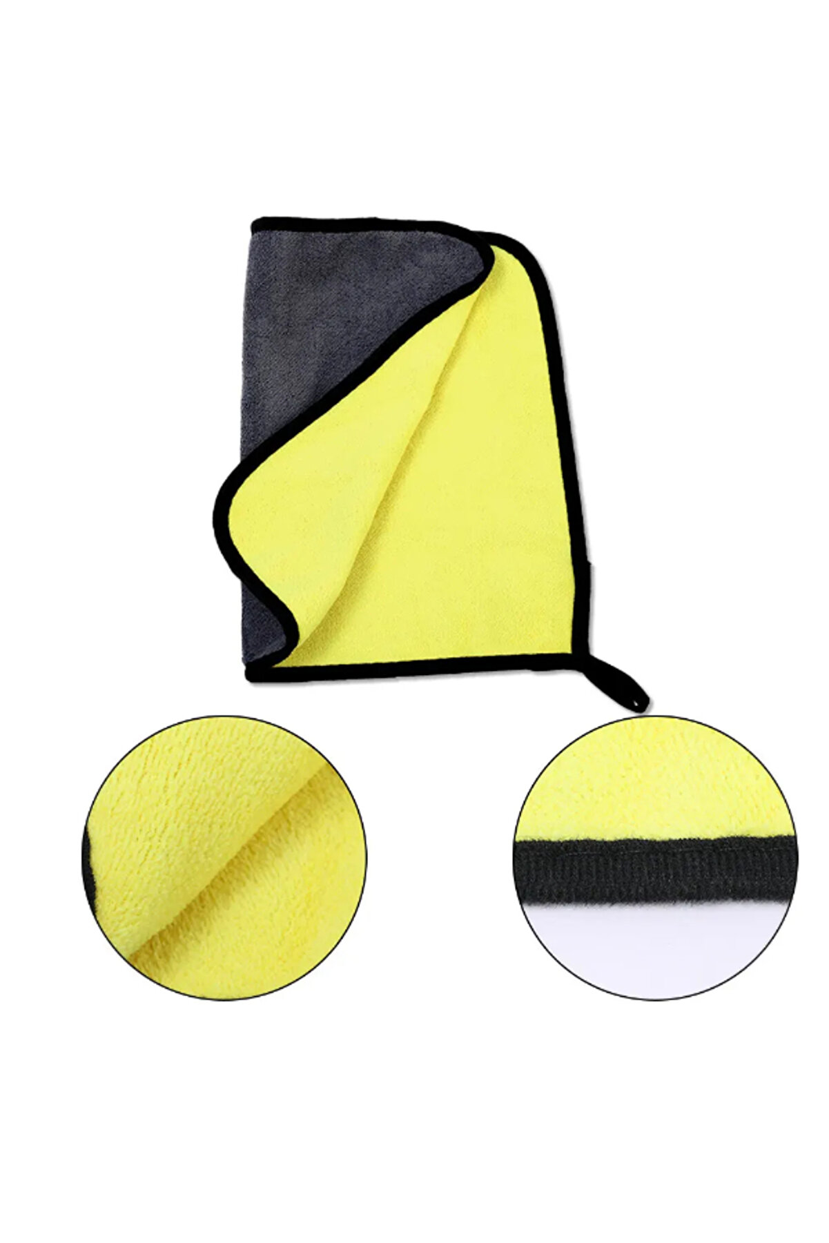 Ethab Ti̇caret Y&uuml;nl&uuml; Mi̇krofi̇ber Araba Temi̇zli̇k Bezi̇ 50X70 Cm