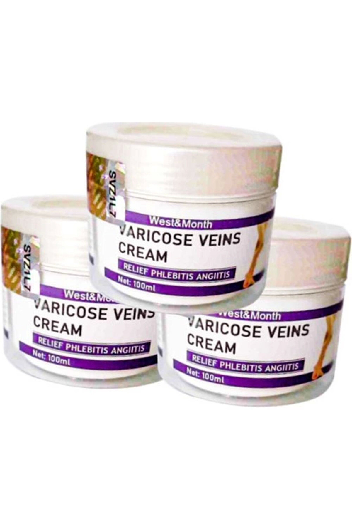 Adoil Varicose Vein Defense Cream West Month 100 Ml 3 Tane Birden Hznzf139