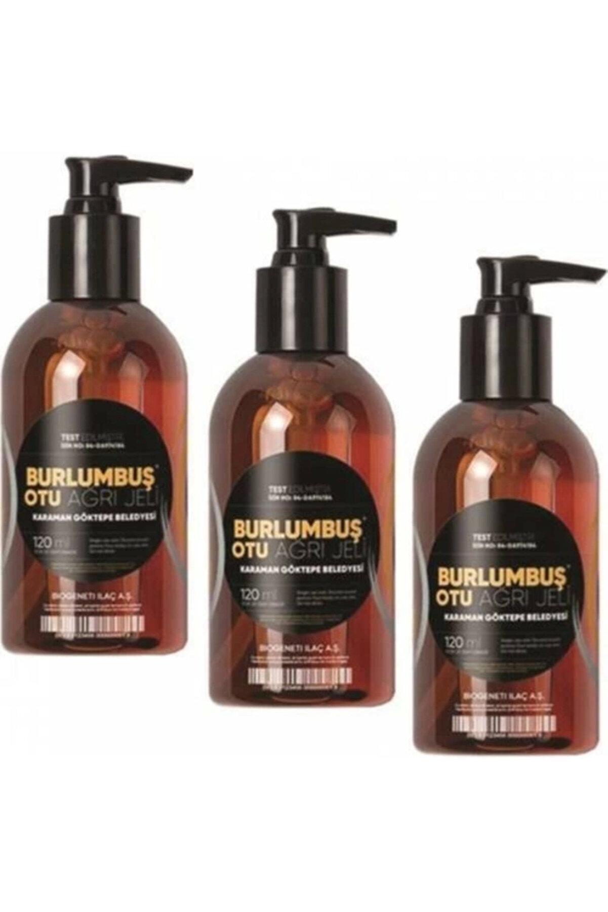 Adoil Burlumbuş Otu Doğal Jel 120 ml 3 Kutu Birden