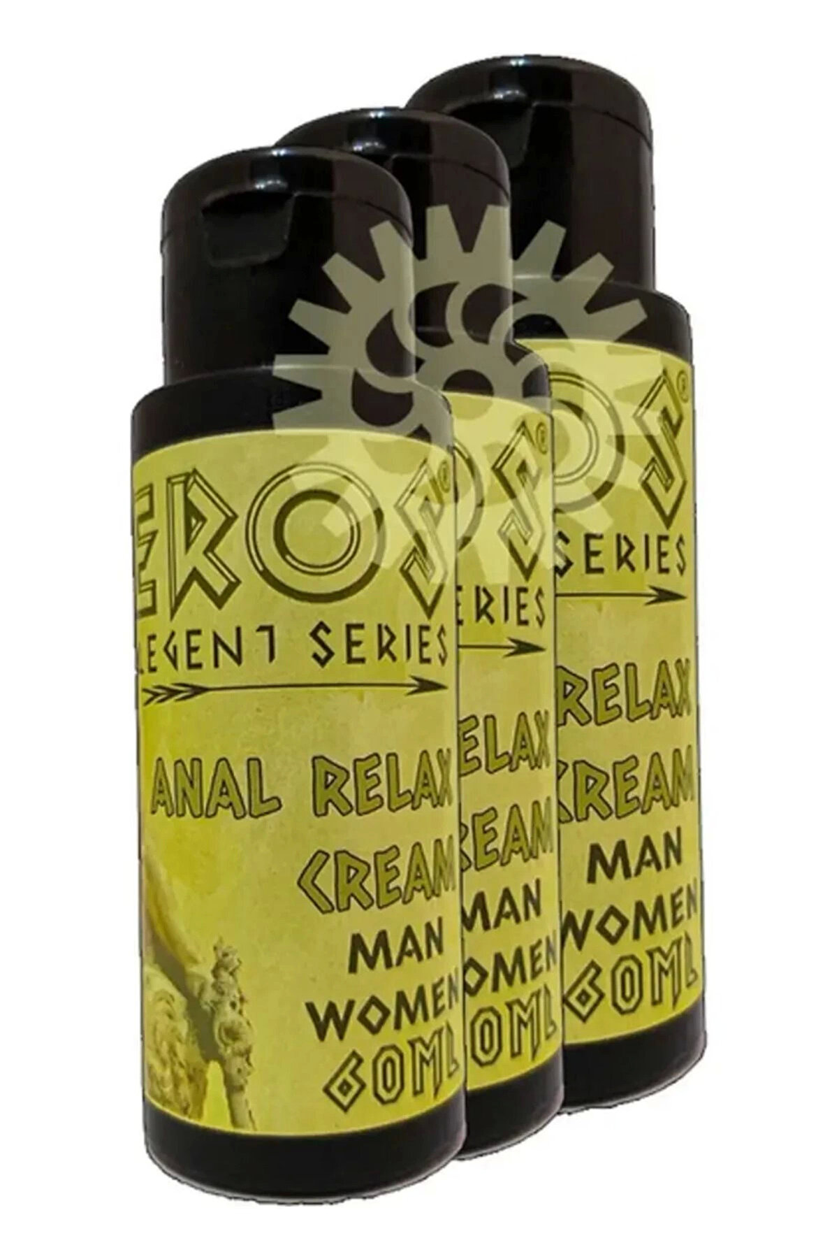 Adoil Legent Reıx Cream 3 Adet Arka Teskin Edici Kayganlaştırıcı Gevşeklik Kremi 60 ml