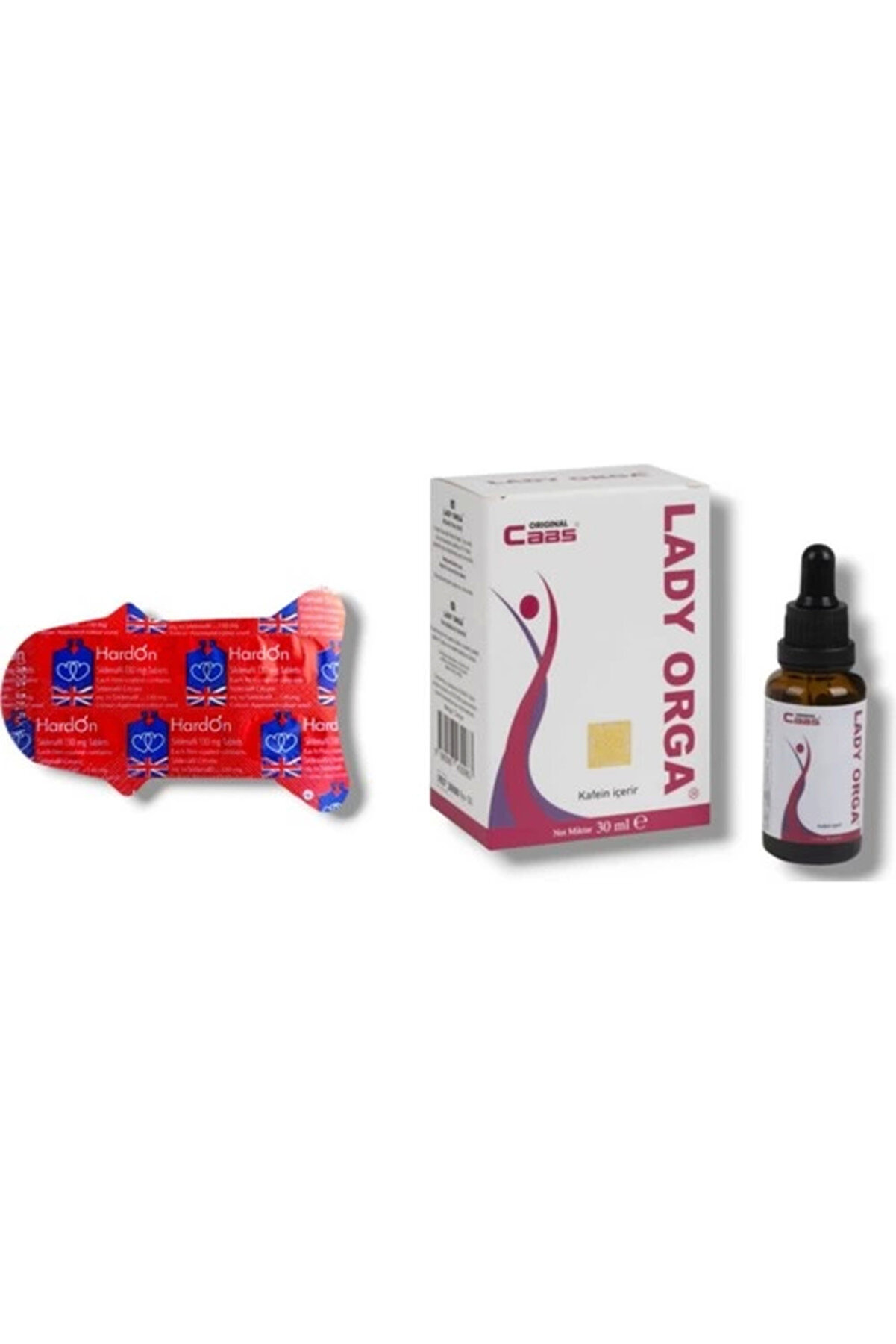 Adoil Caas Lady Orga Kadınlara Özel Istek Damla 30 Ml + Erkeklere Özel 6'Lı Hediye