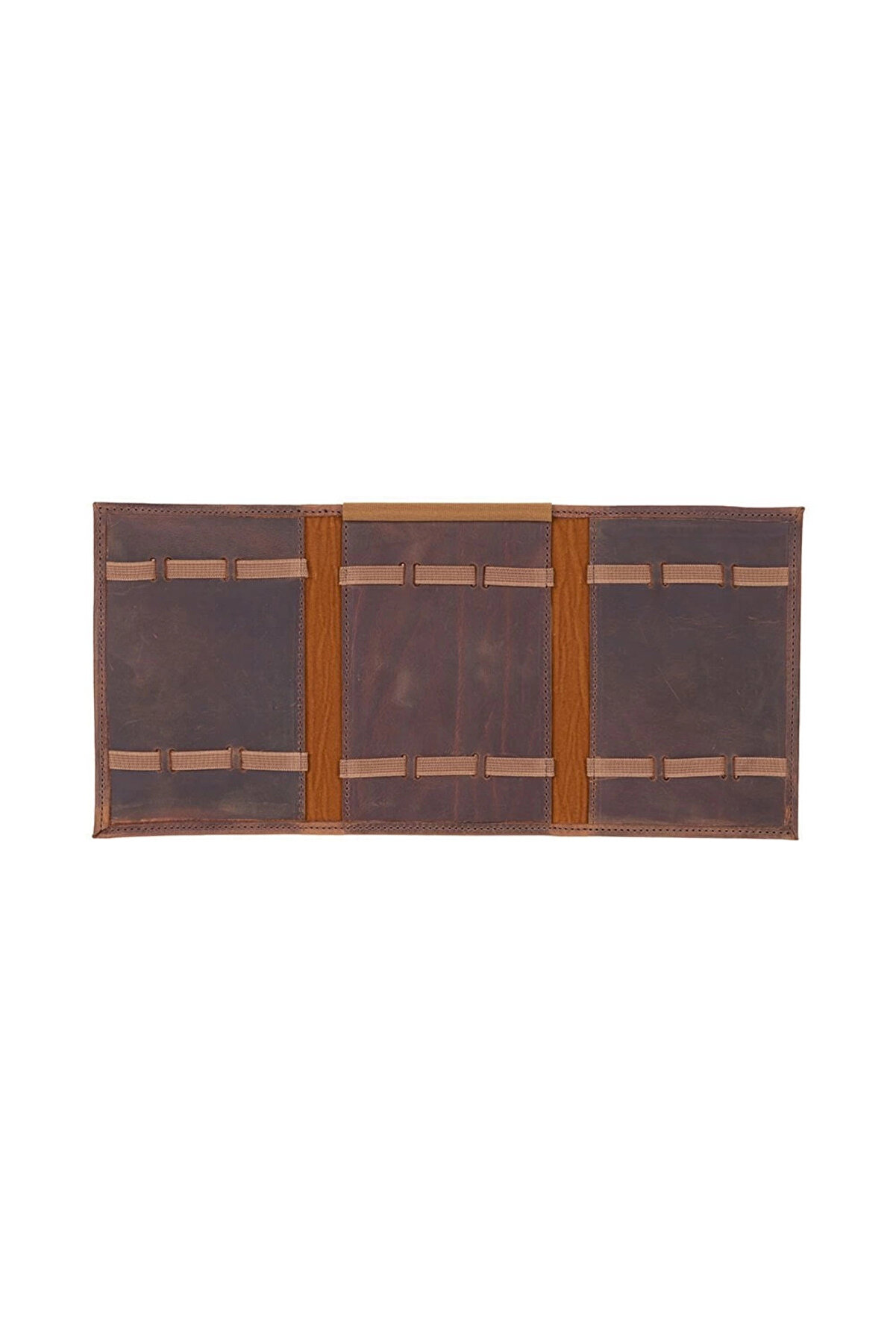 Haki̇ki̇ Deri̇, El Yapımı, Saat Kordonu Taşıma Çantası, Anti̇k Kahve