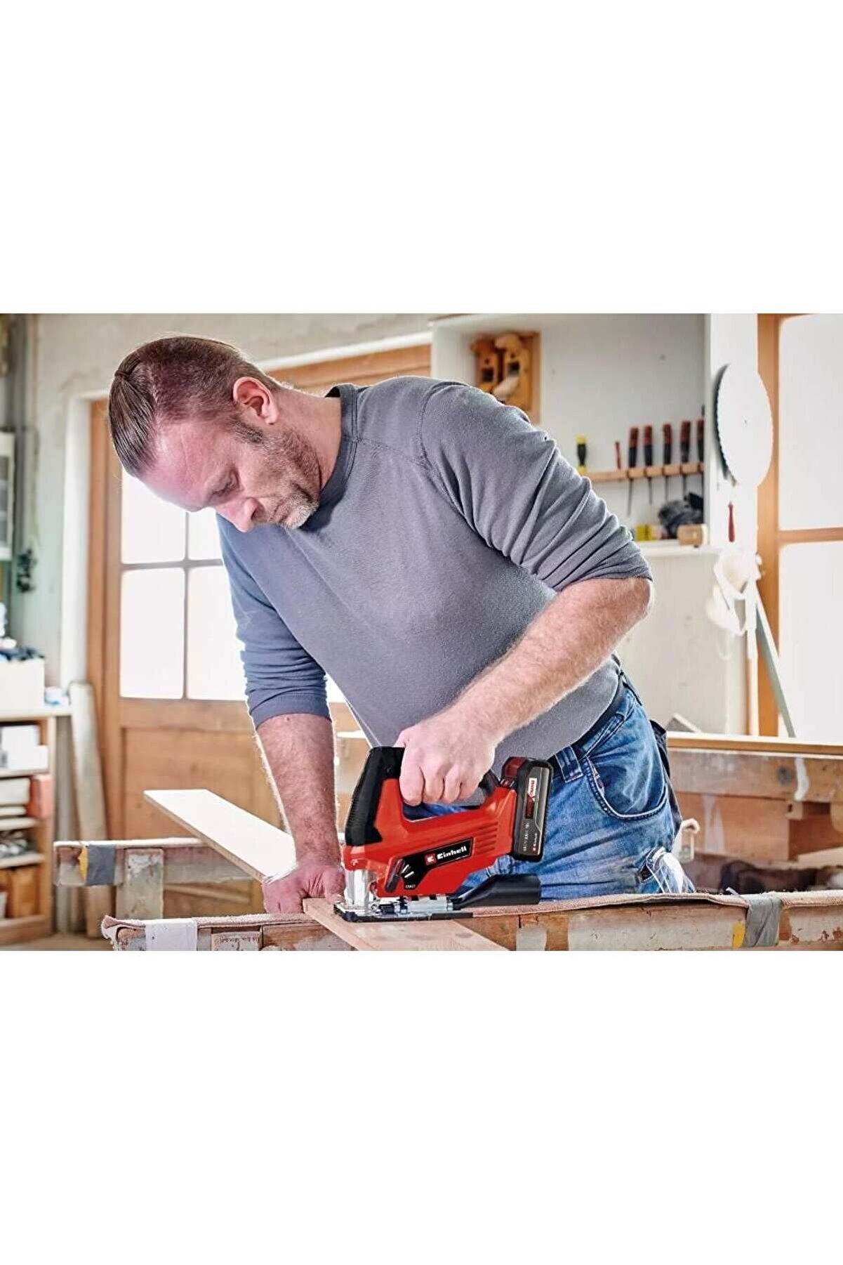 Nerm Tc Js 18/70 Ak&uuml;l&uuml; Dekupaj Testere 2,5 Ah Tek Ak&uuml;l&uuml;