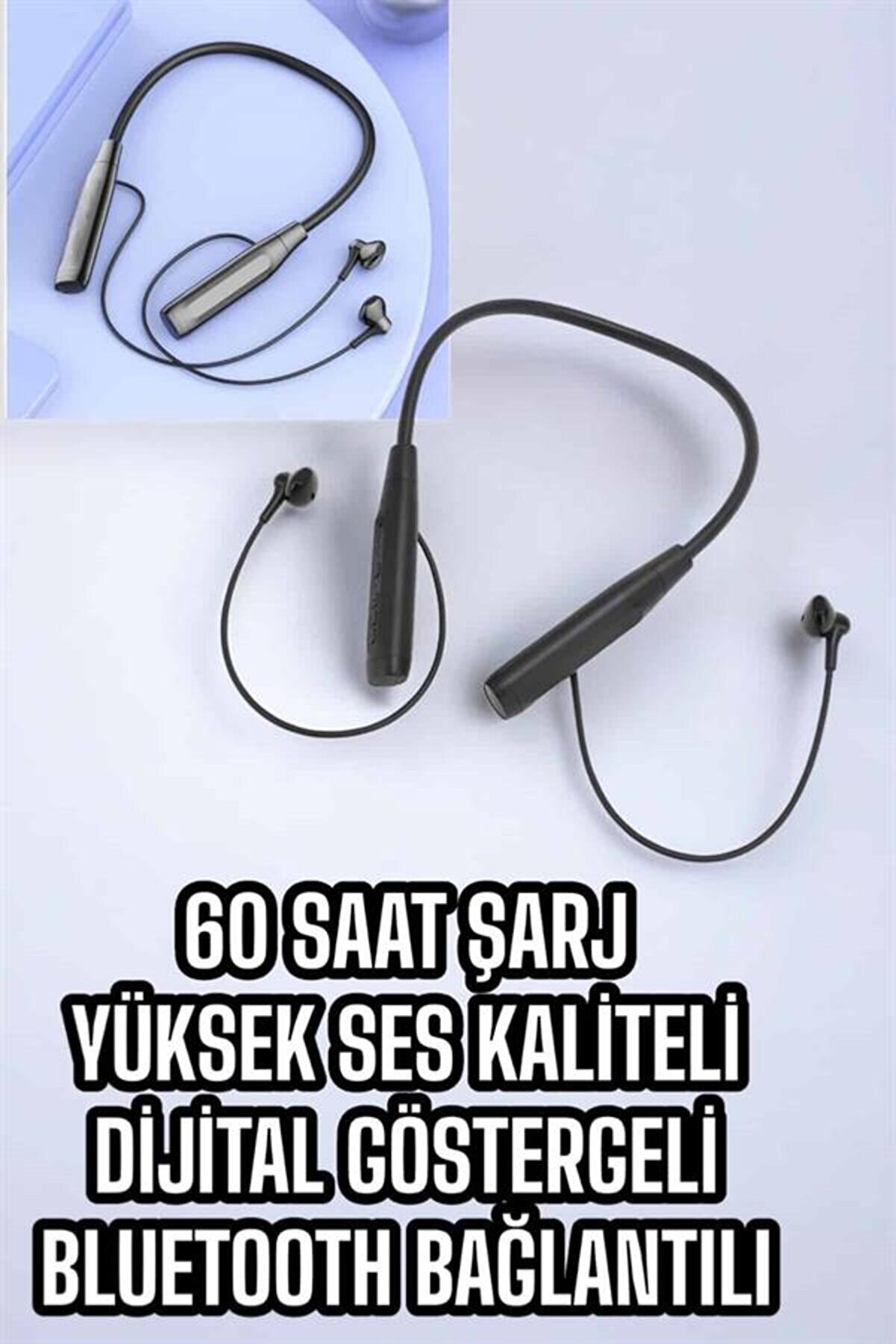 Teknomavm Yeni̇ Nesi̇l Bluetooth Kulaklık Kablolu Kulak İ&ccedil;i̇ Di̇ji̇tal G&ouml;stergeli̇