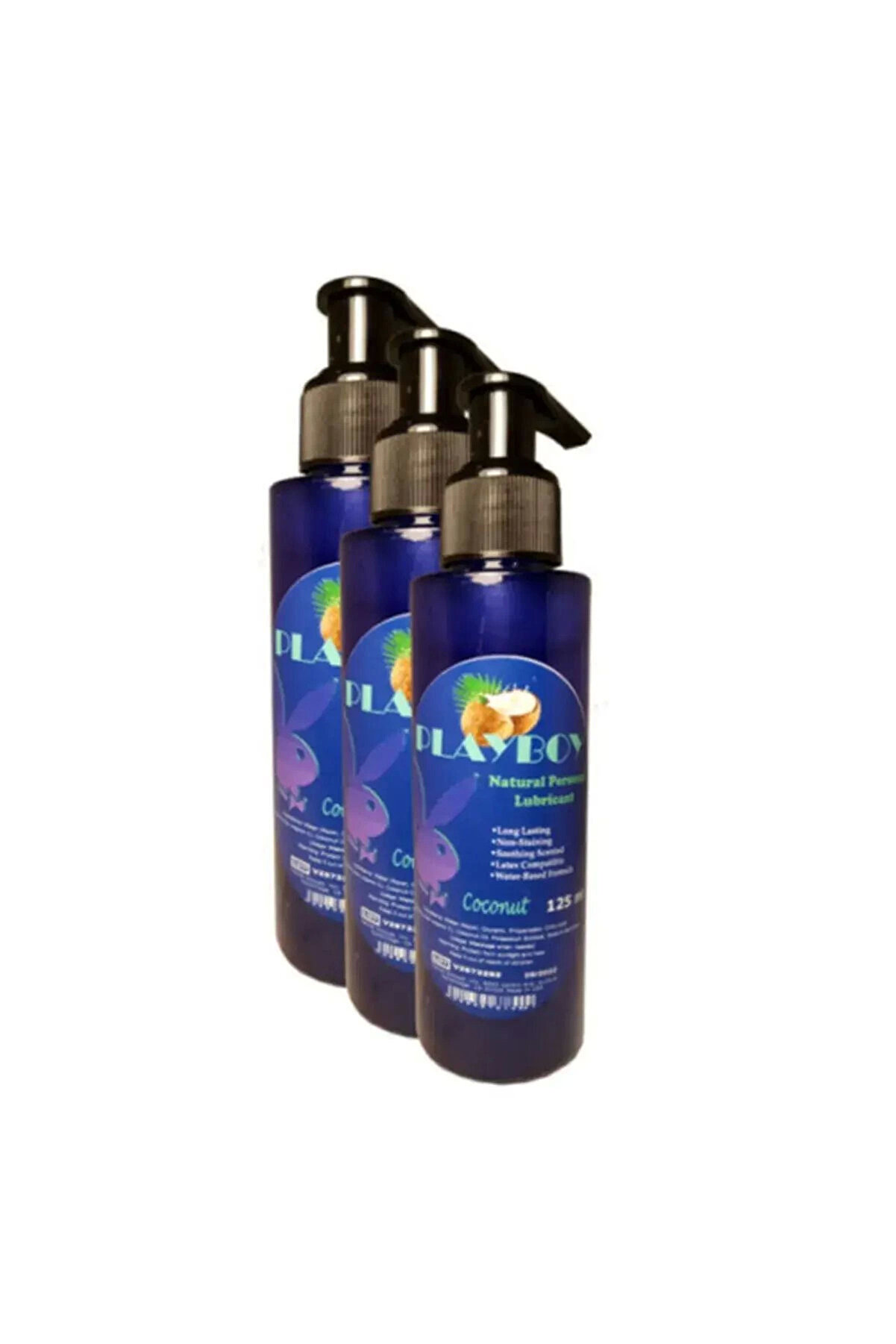 Adoil Coconut Flavor Natural Personal Lubricant 375ml Hindistancevizli Kayganlaştırıcı X 3 Adet