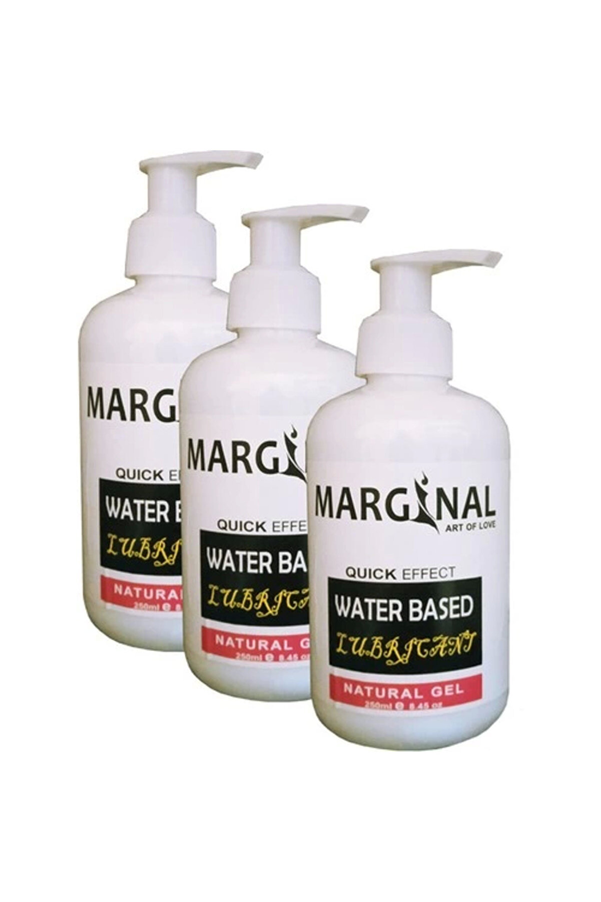 Adoil Marginal Water Based Lubricant Gel 250 Ml Jel 3'Lü