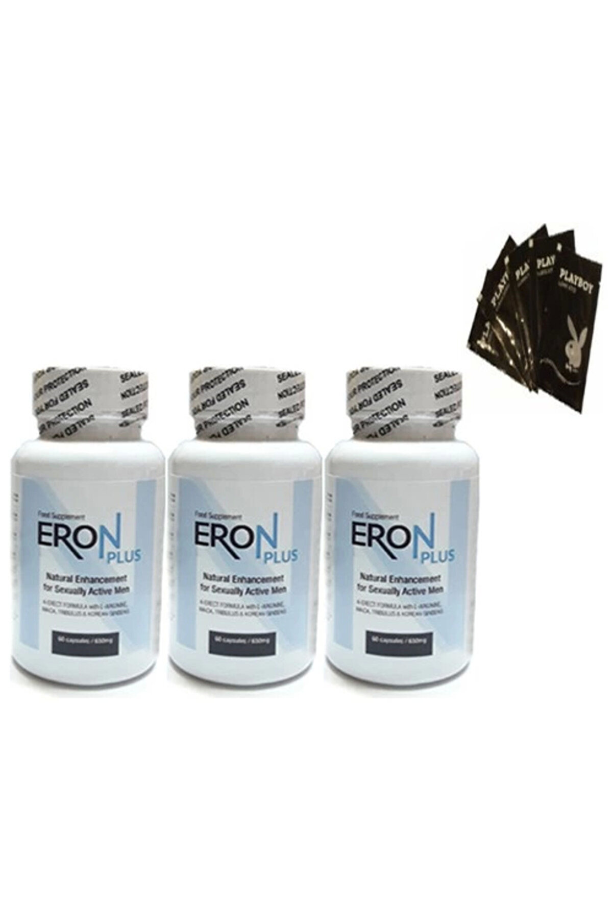 Adoi̇l Muci̇zevi̇ Lubri̇cant 5X5Ml Jel +3 Adet Eron Plus 60Lı Erkeklere &Ouml;zel