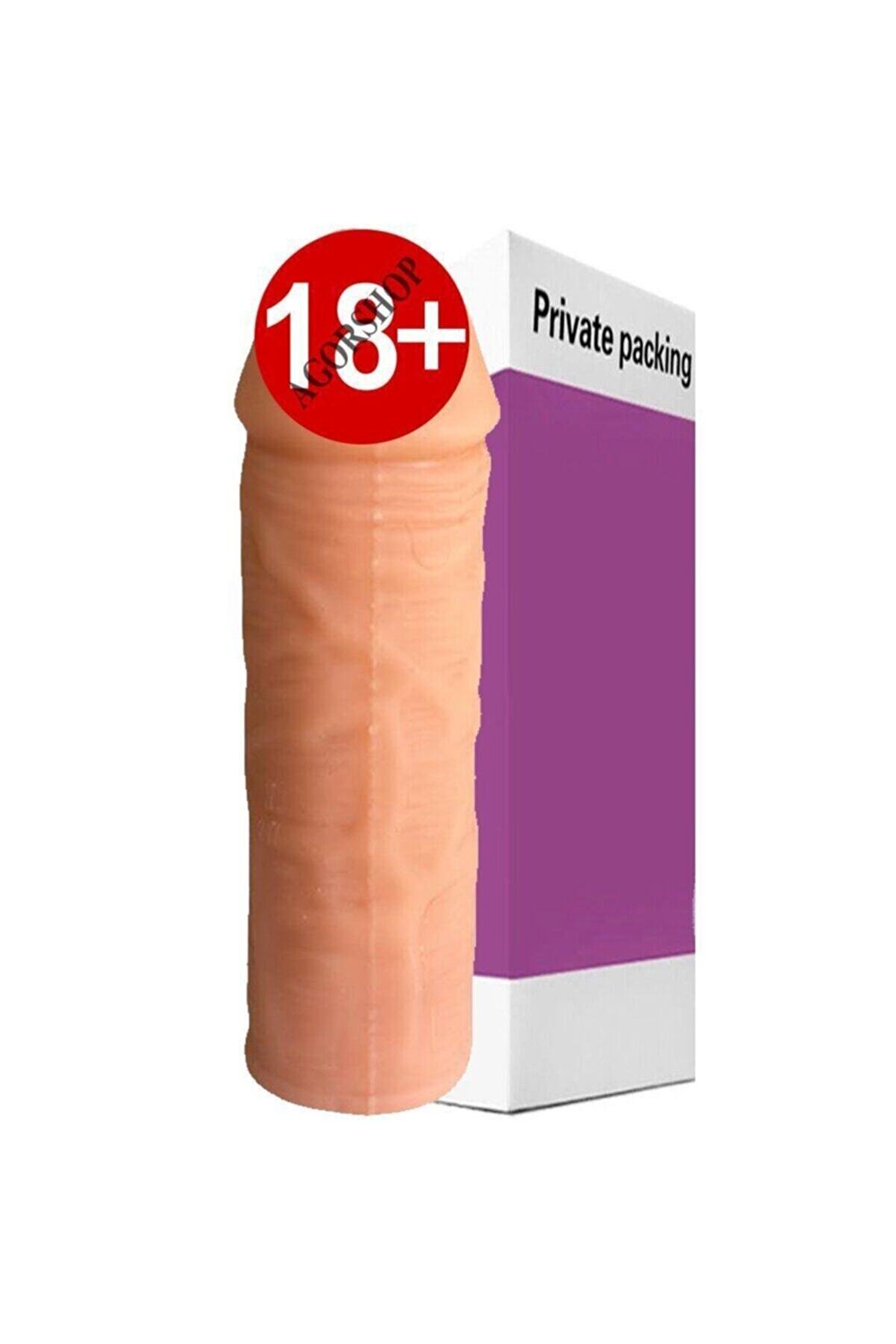 Meyrabest Pri̇vate Packi̇ng Yumuşak Ten Dokusu Reali̇sti̇k Peni̇s Kılıf
