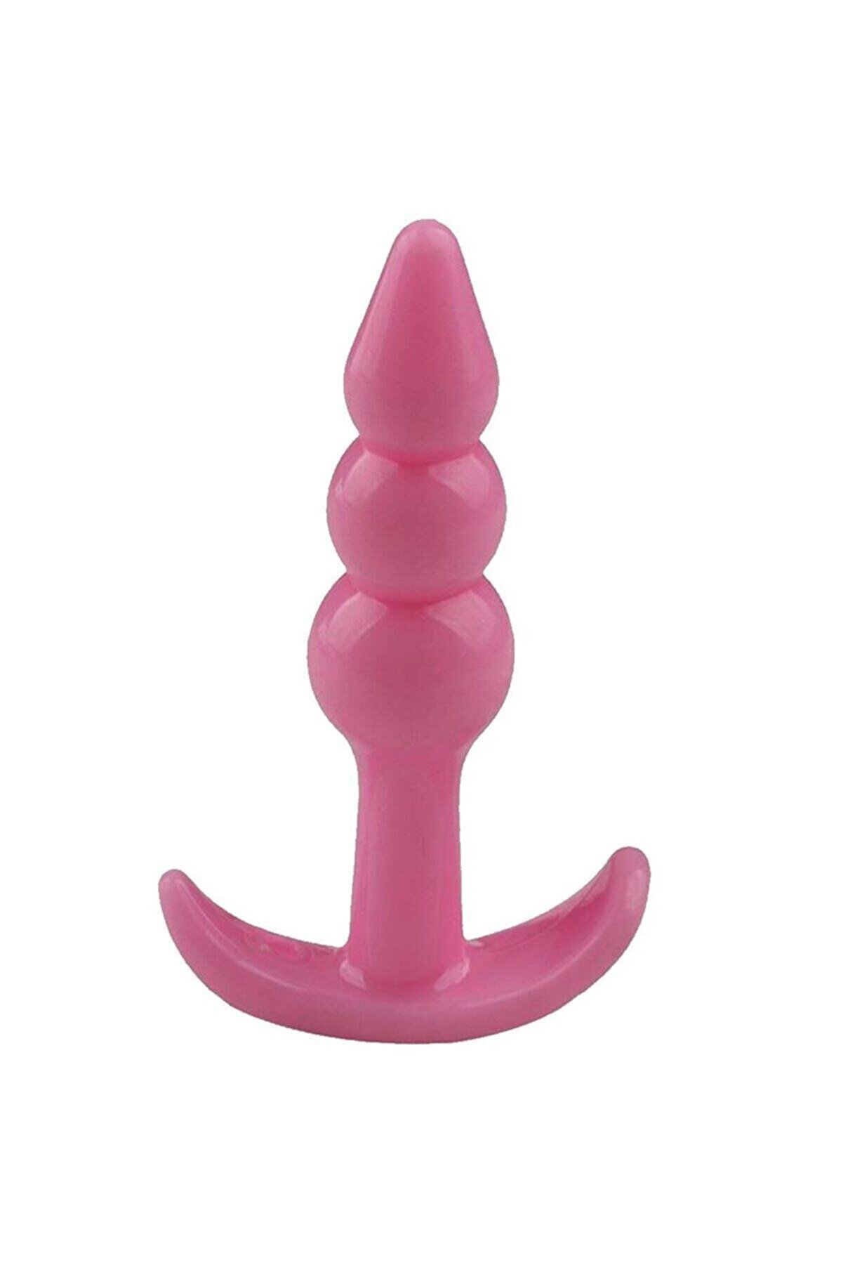 Meyrabest Parlak Y&uuml;zey Jel Dokulu   Jel Dokulu Boğumlu Anal Plug