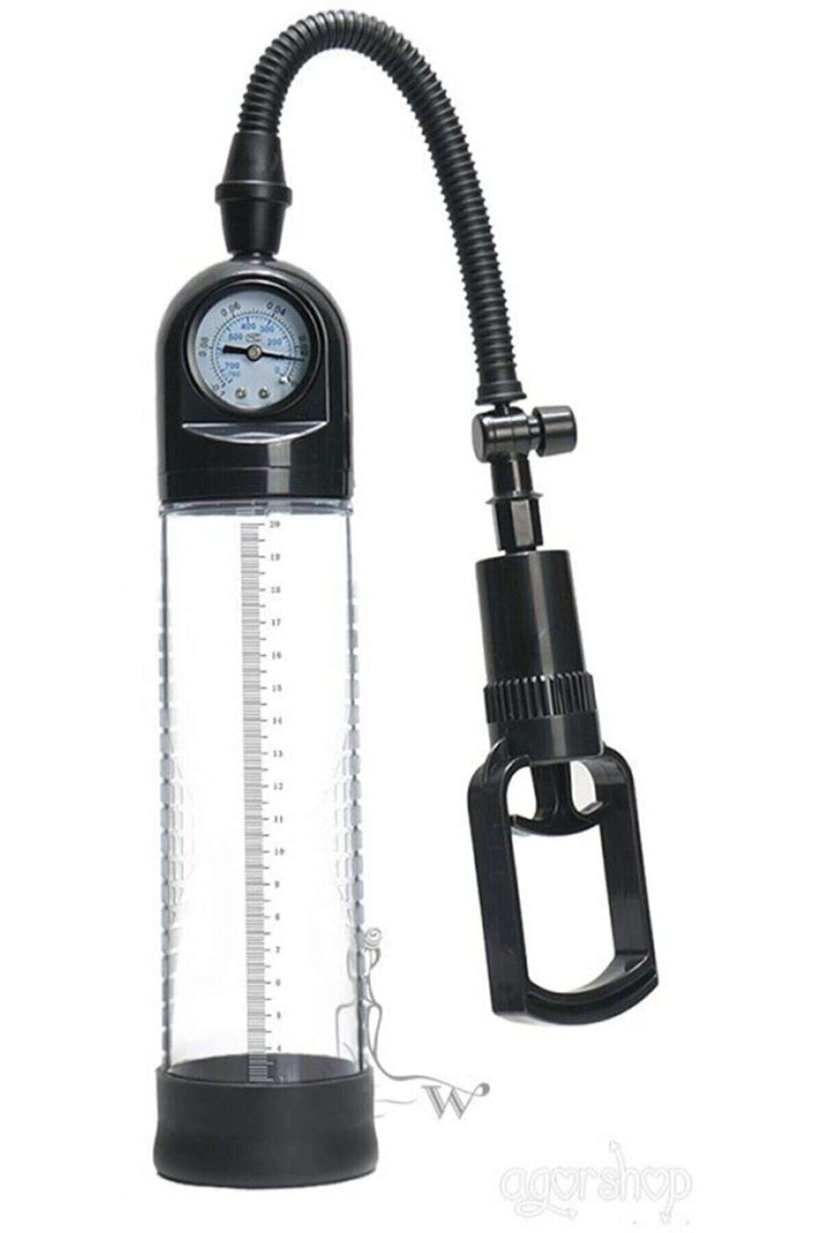 Meyrabest Cnw Hava Valf D&uuml;ğmeli̇ Si̇li̇kon Başlıklı Ultra G&uuml;&ccedil;l&uuml; Vakum Pompası Ve Teti̇k Mekani̇zma Peni̇s Pompası