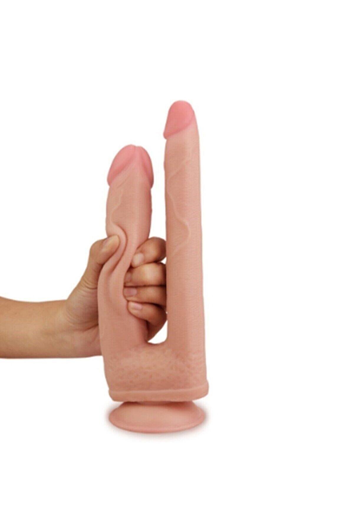 Meyrabest Sli̇di̇ng Ski̇n Hareketli̇ Deri̇ &Ouml;zelli̇kli̇ &Ccedil;i̇ft Taraflı Reali̇sti̇k Peni̇s