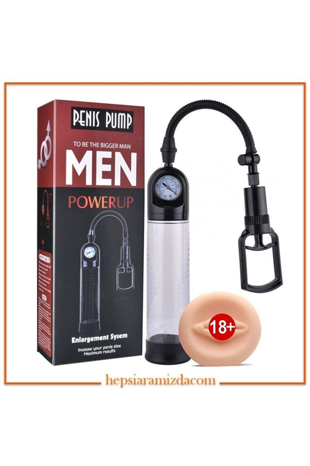 Meyrabest Vaji̇na Başlık Hedi̇yeli̇ Teti̇k Mekani̇zma G&uuml;&ccedil;l&uuml; Vakumlu Peni̇s Pompası