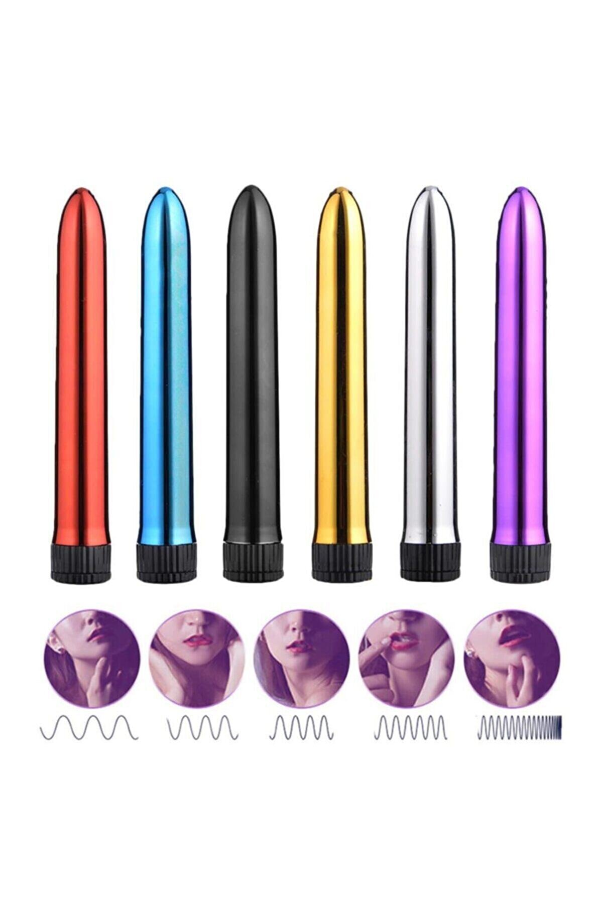 Meyrabest Meybi̇x Red Şık Metal Tasarım Anal Ve Vaji̇nal Kullanılabi̇li̇r Su Ge&ccedil;i̇rmez Vi̇brat&ouml;r